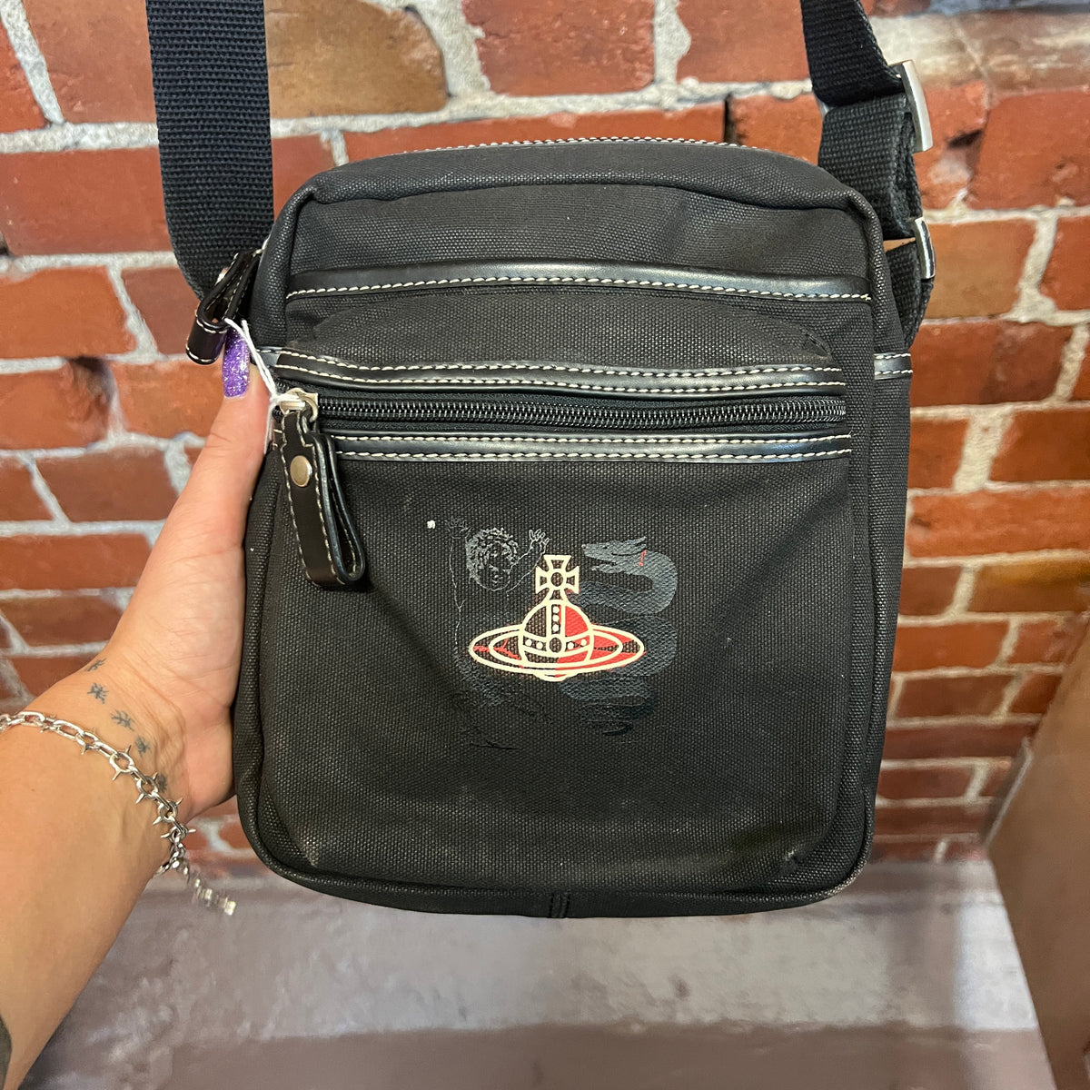 VIVIENNE WESTWOOD crossbody messeneger bag Wellington Hunters and