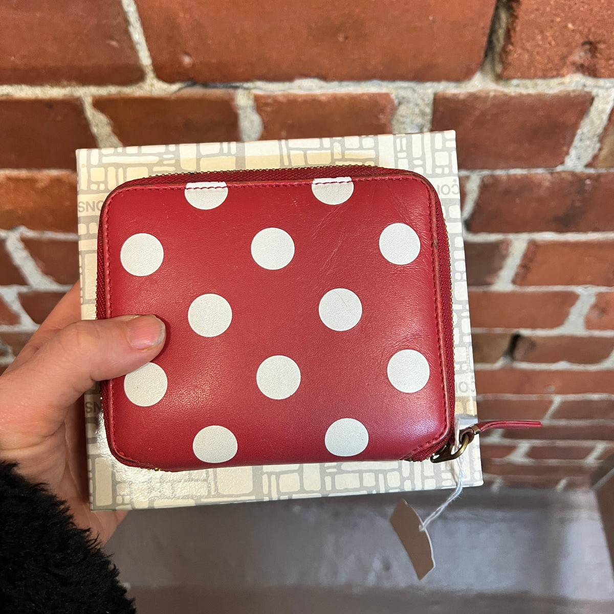 COMME DES GARCONS leather wallet