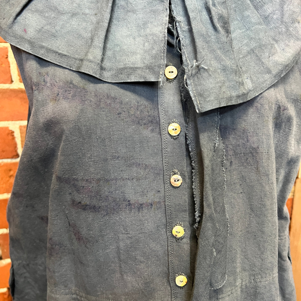 NZ DESIGNER linen dress Wellington Hunters and Collectors