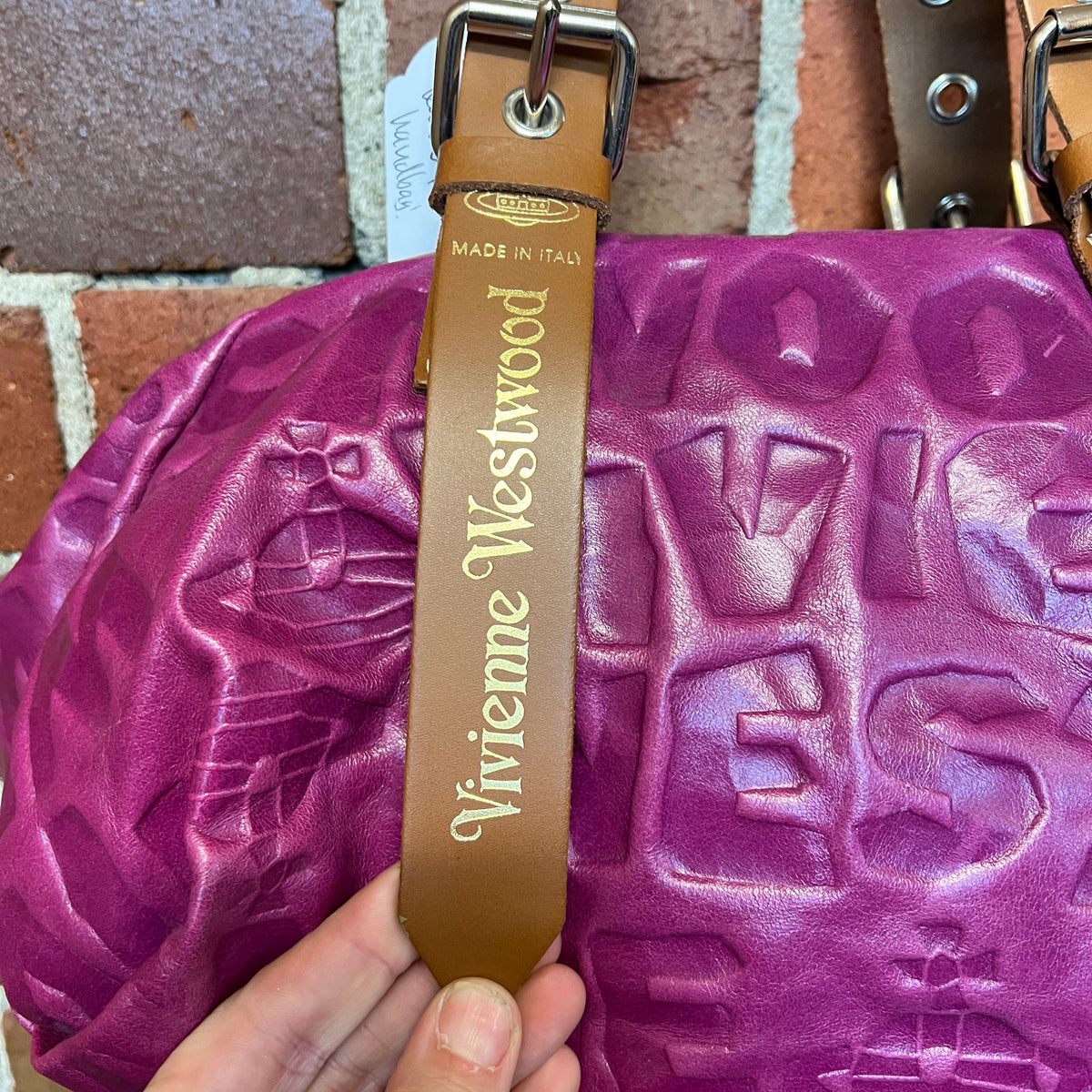 VIVIENNE WESTWOOD leather pirate handbag – Wellington Hunters and