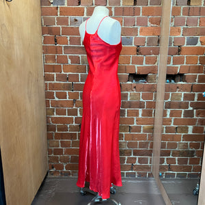 USA DESIGNER Y2K slip gown