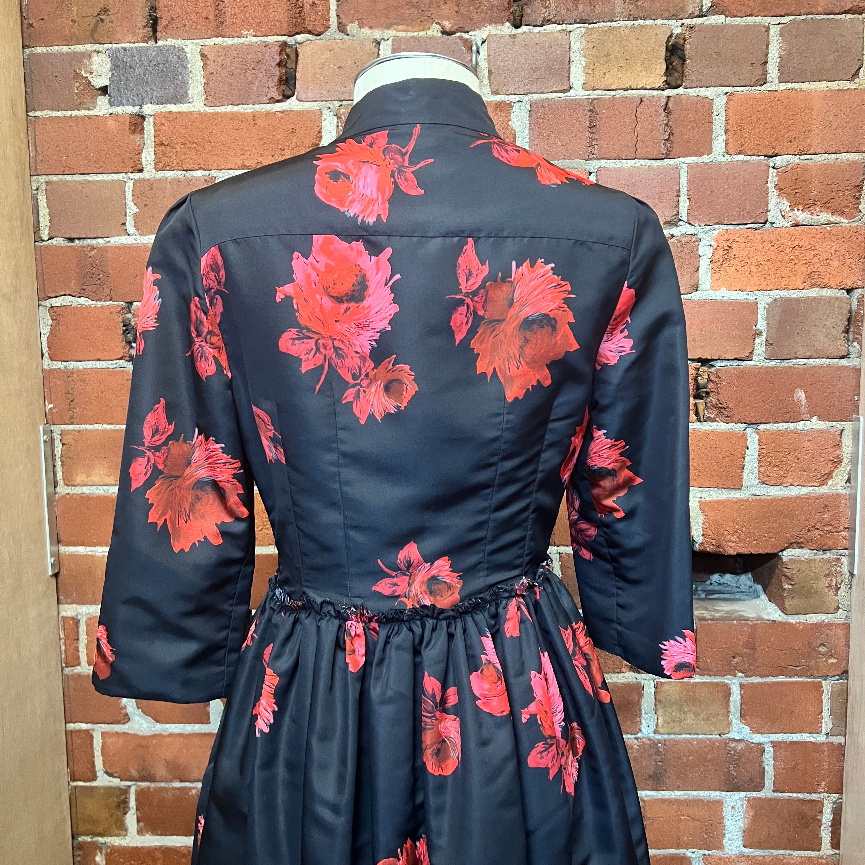 PRADA rose printed dress
