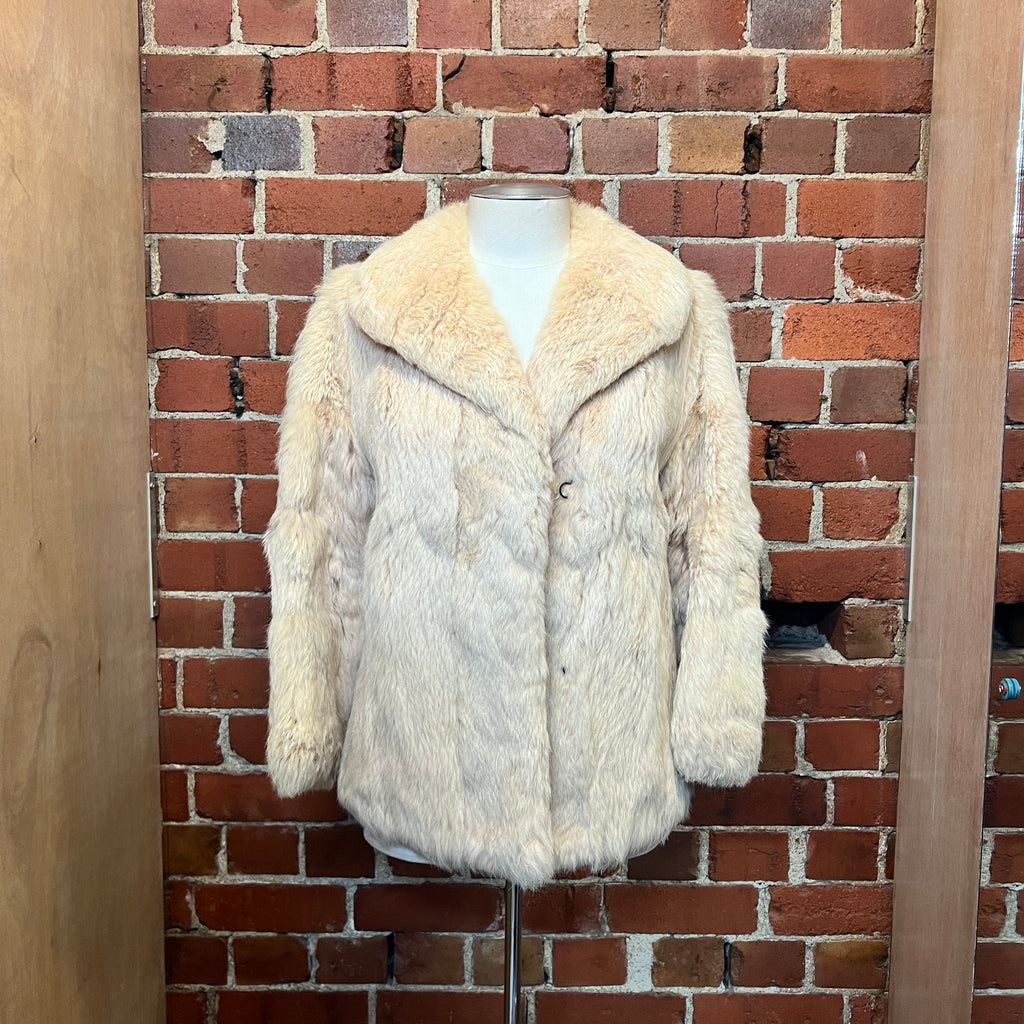 1960's GENUINE rabbit fur jacket