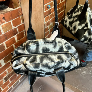 VIVIENNE WESTWOOD 1990's leopard handbag