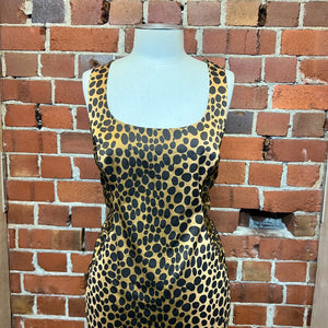MOSCHINO sexy leopard dress