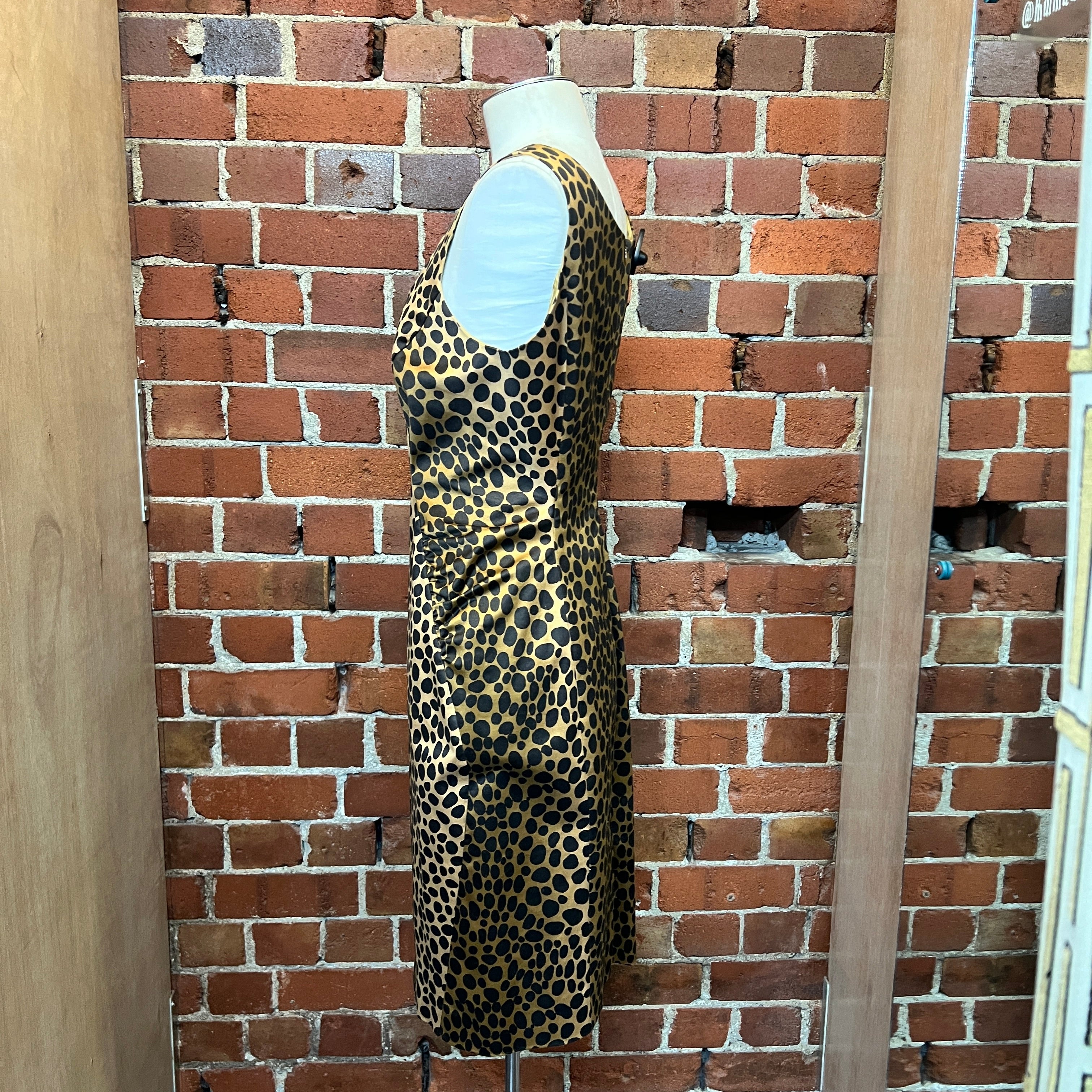 MOSCHINO sexy leopard dress