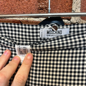 MOSCHINO Y2K gingham pedal pushers