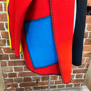 1980'S USA DESIGNER wool coat