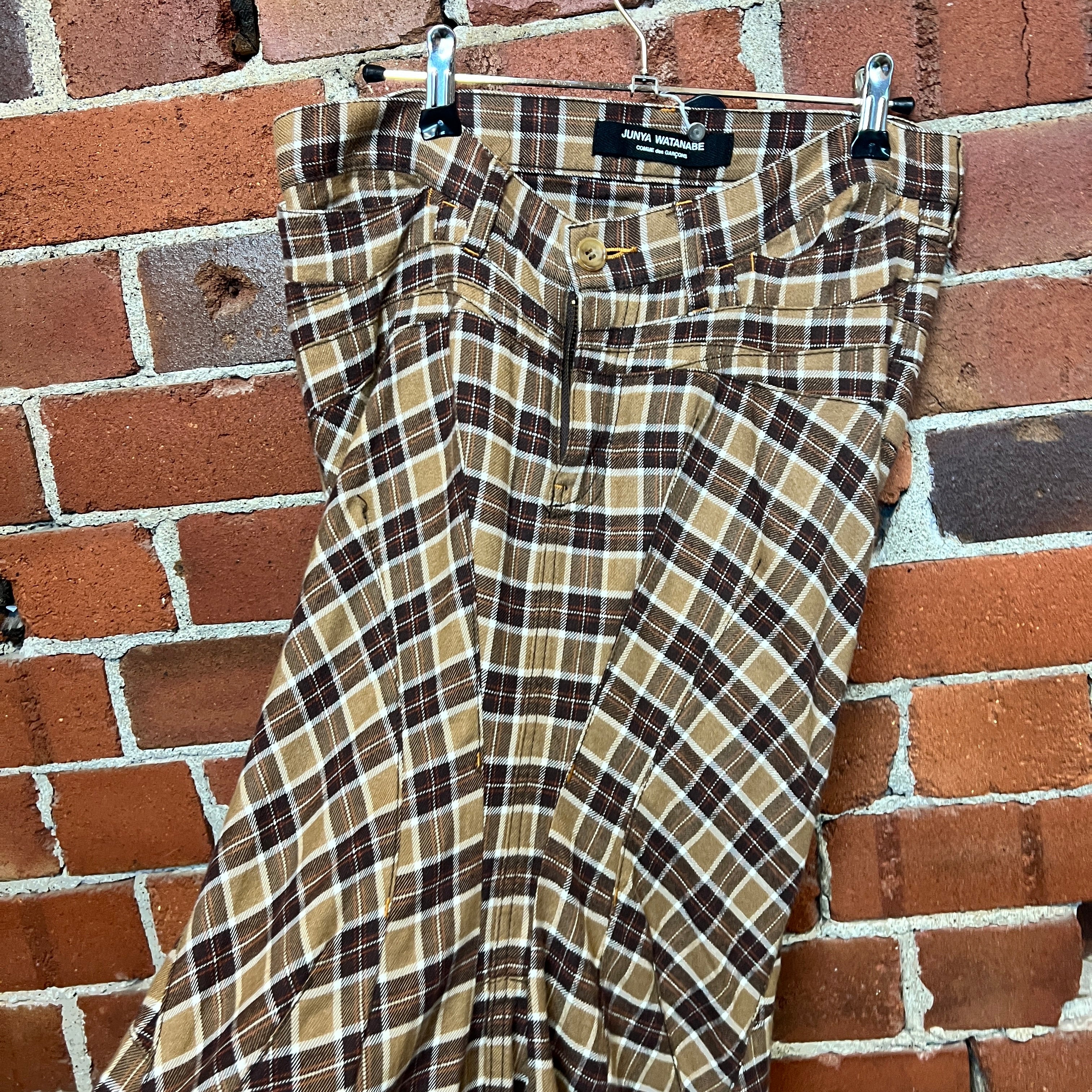 JUNYA WATANABE 2015 tartan skirt
