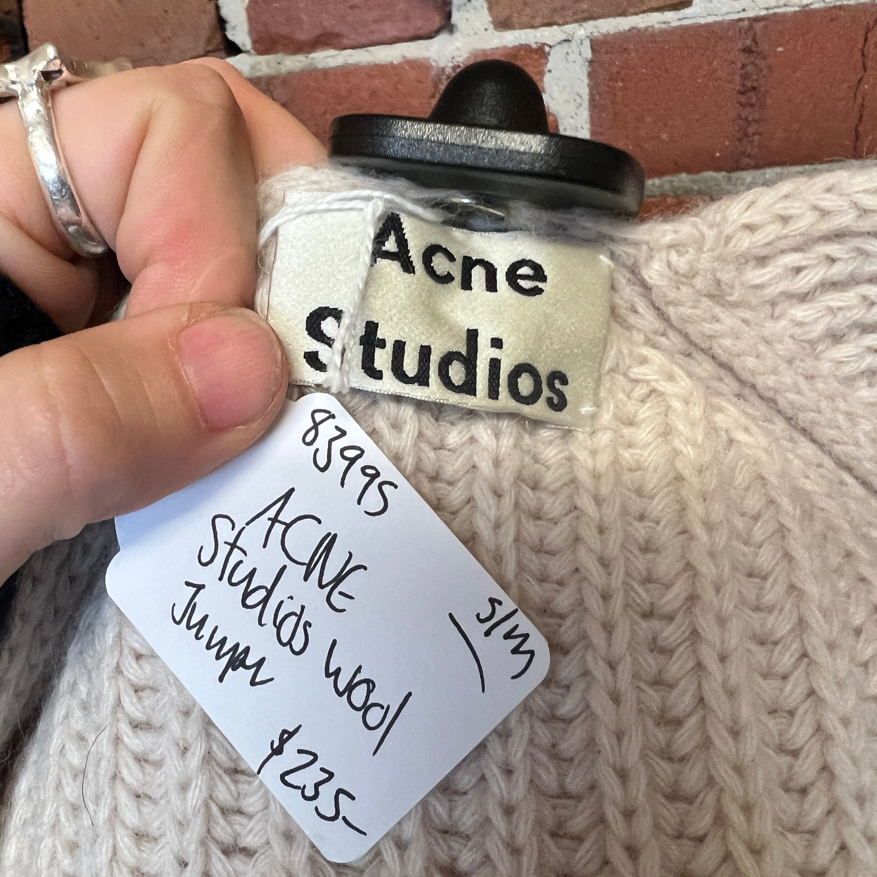 ACNE STUDIOS wool jumper