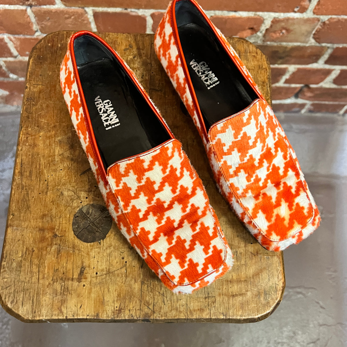 Gianni Versace Red Versace Loafers Versace Gianni Ribbon Velvet