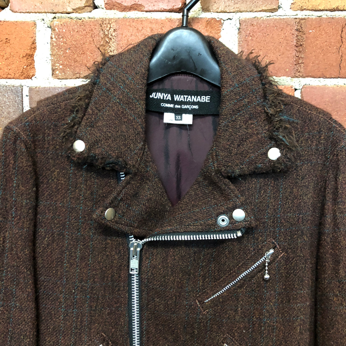 JUNYA WATANABE X COMME DES GARCON wool moto jacket – Wellington