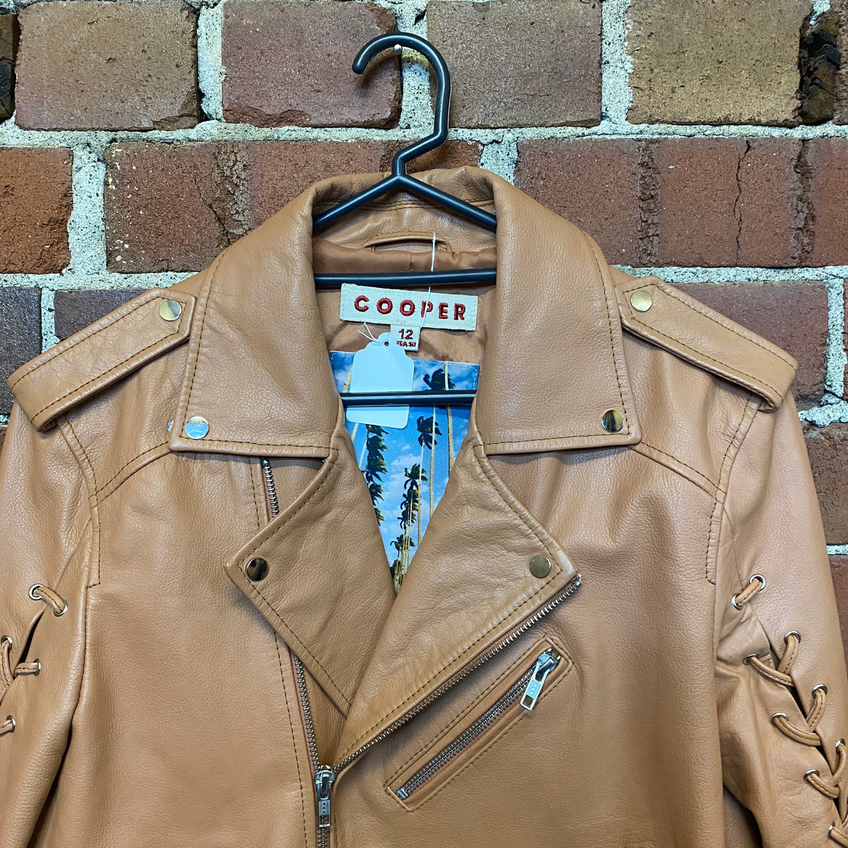 Trelise cooper leather on sale jacket