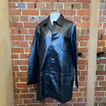 KENNETH COLE leather coat