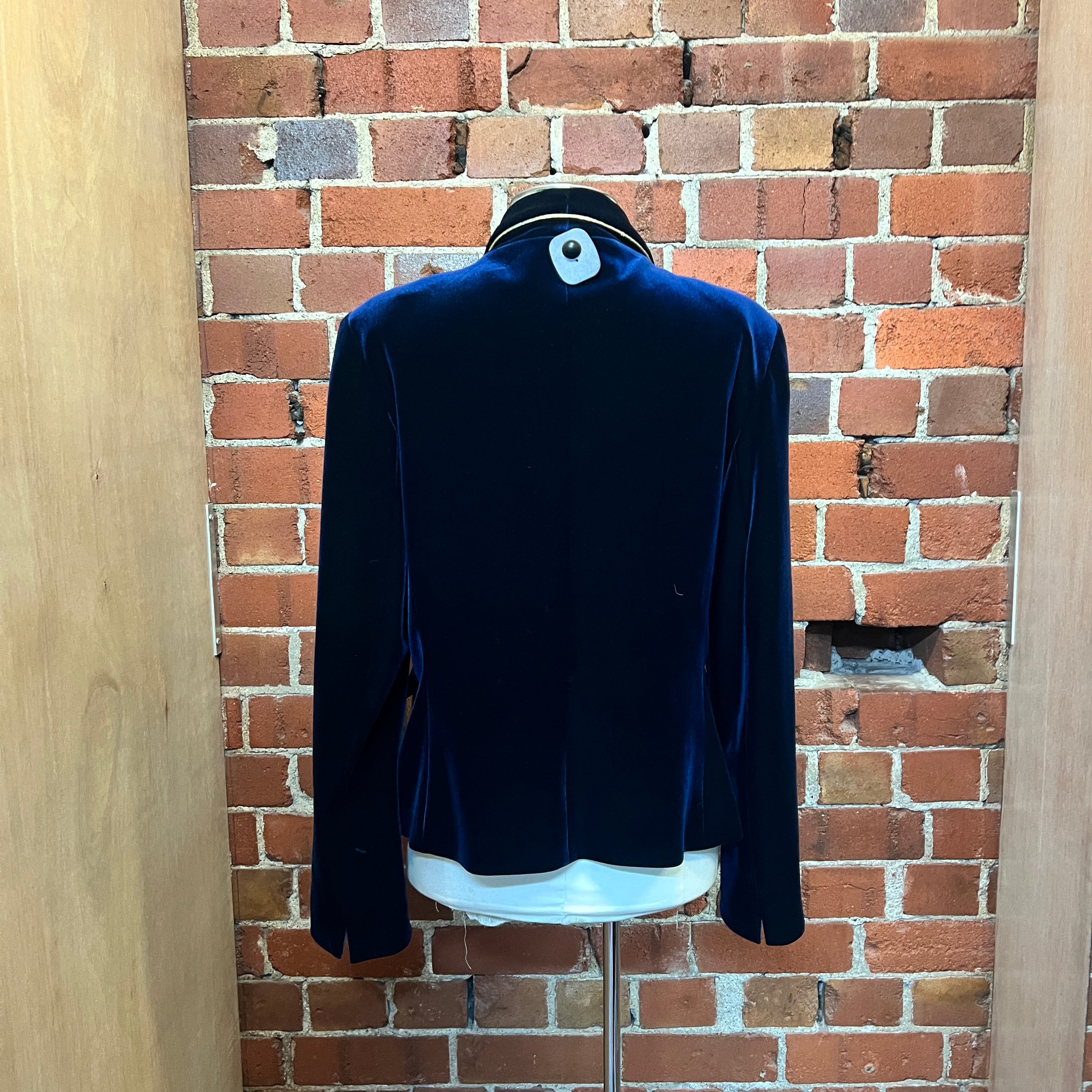 CARLA ZAMPENETTI velvet blazer