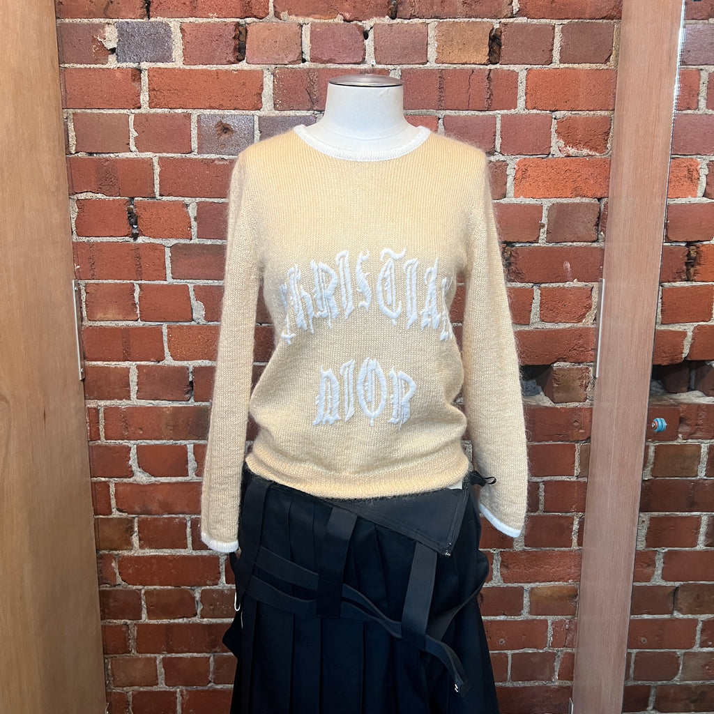 CHRISTIAN DIOR John Galliano 2002 mohair jumper RARE