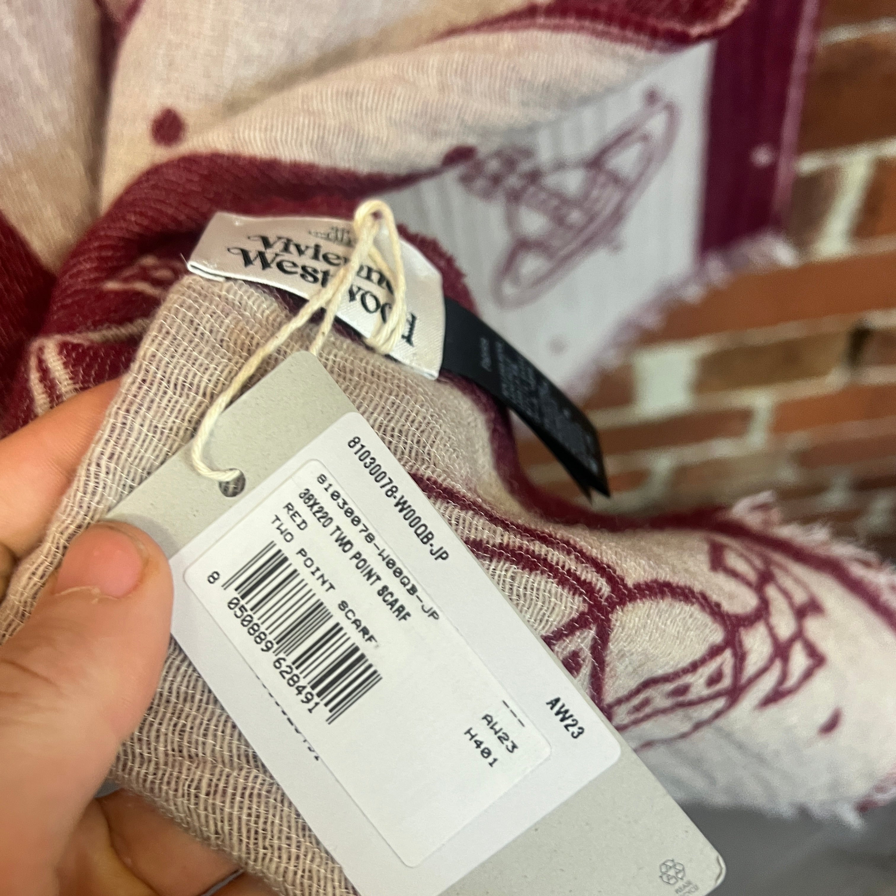 VIVIENNE WESTWOOD new scarf