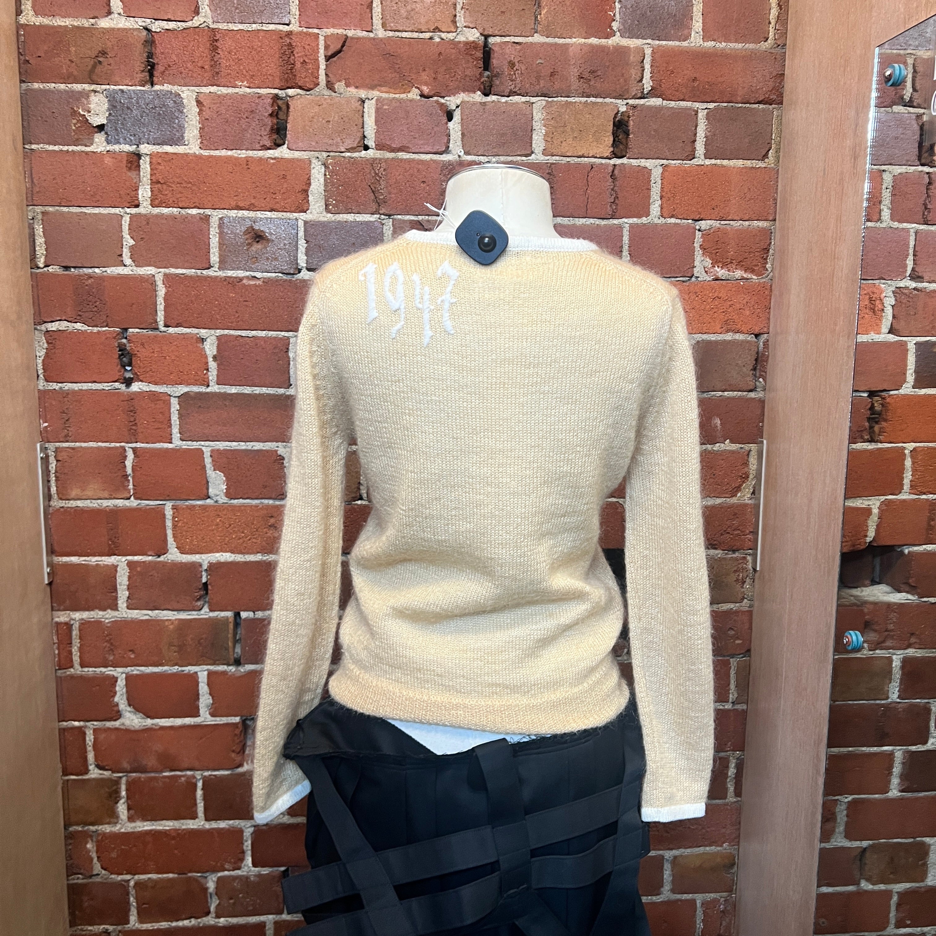 CHRISTIAN DIOR John Galliano 2002 mohair jumper RARE