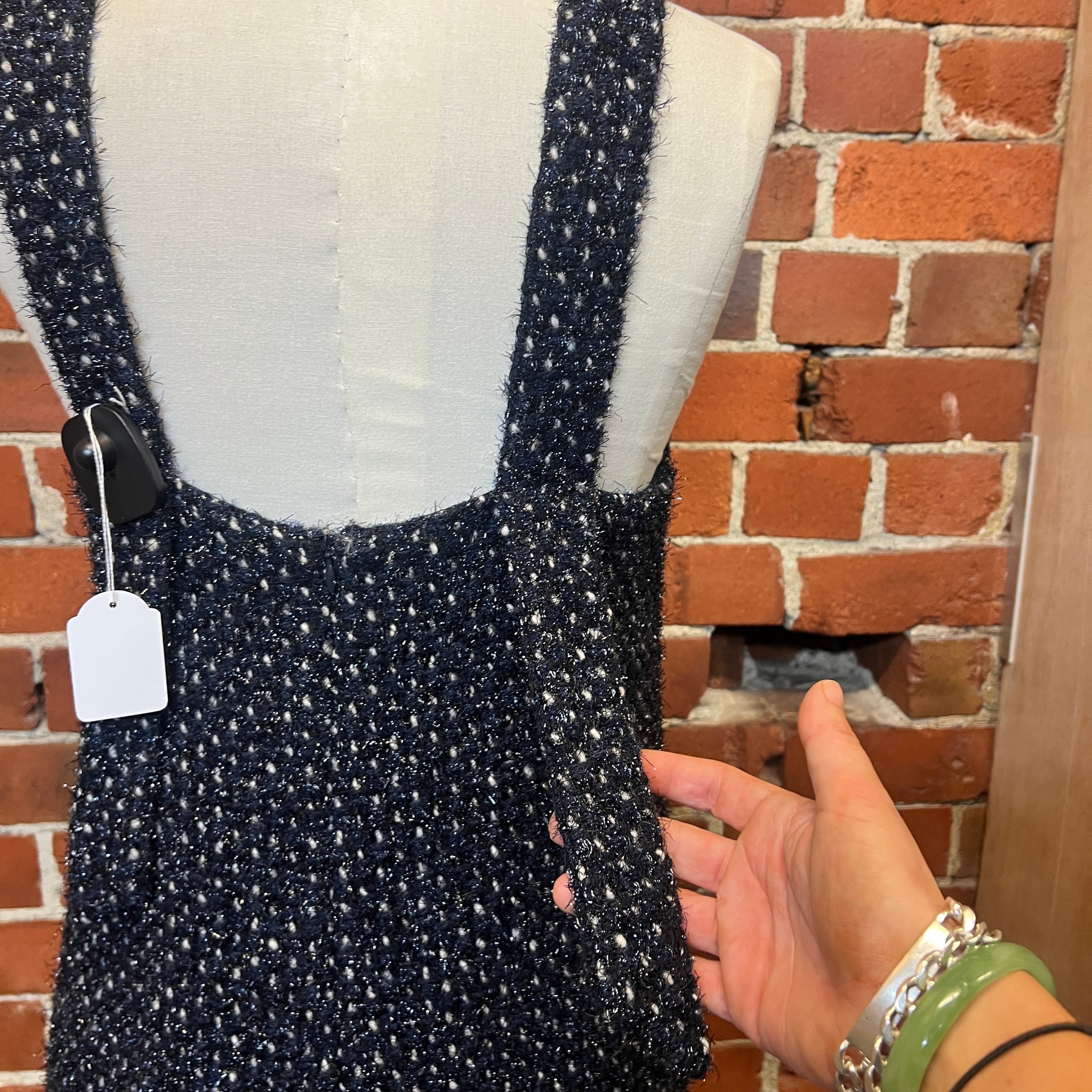 MARTIN GRANT wool tweed dress