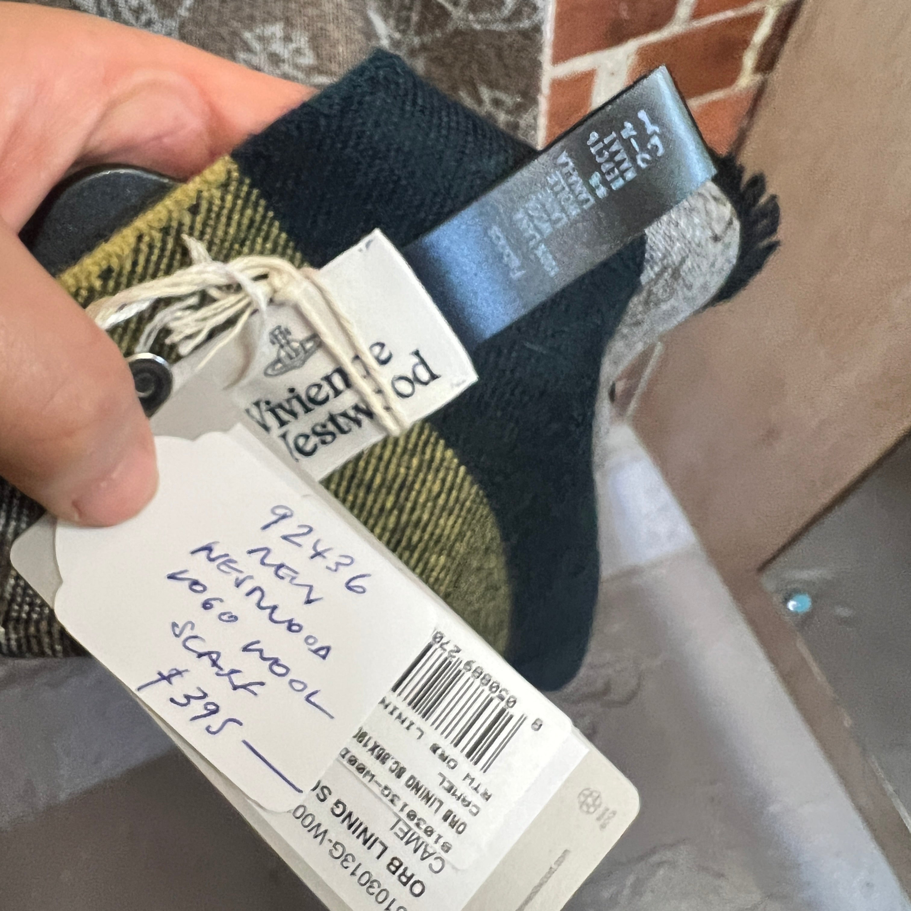 VIVIENNE WESTWOOD New wool scarf