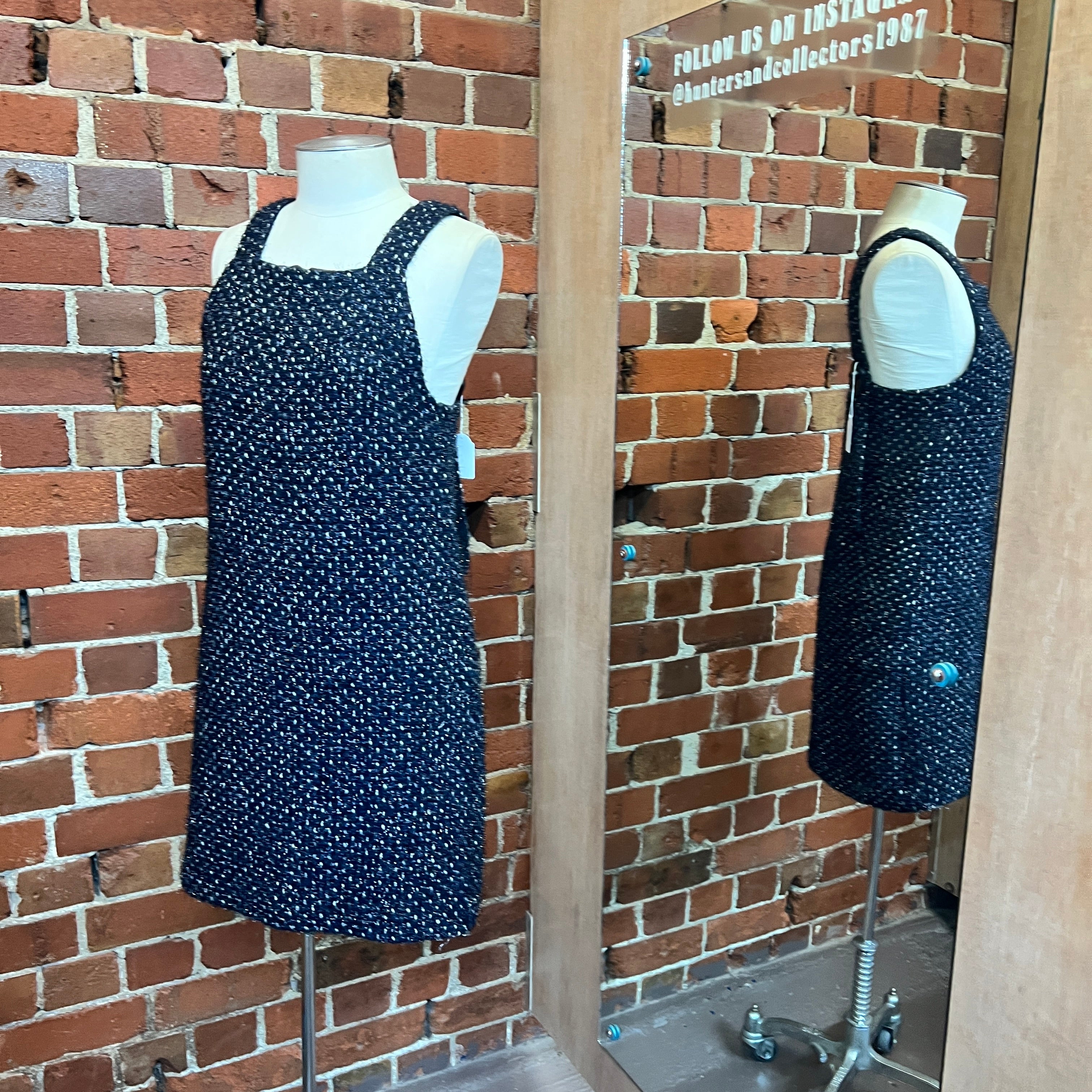 MARTIN GRANT wool tweed dress