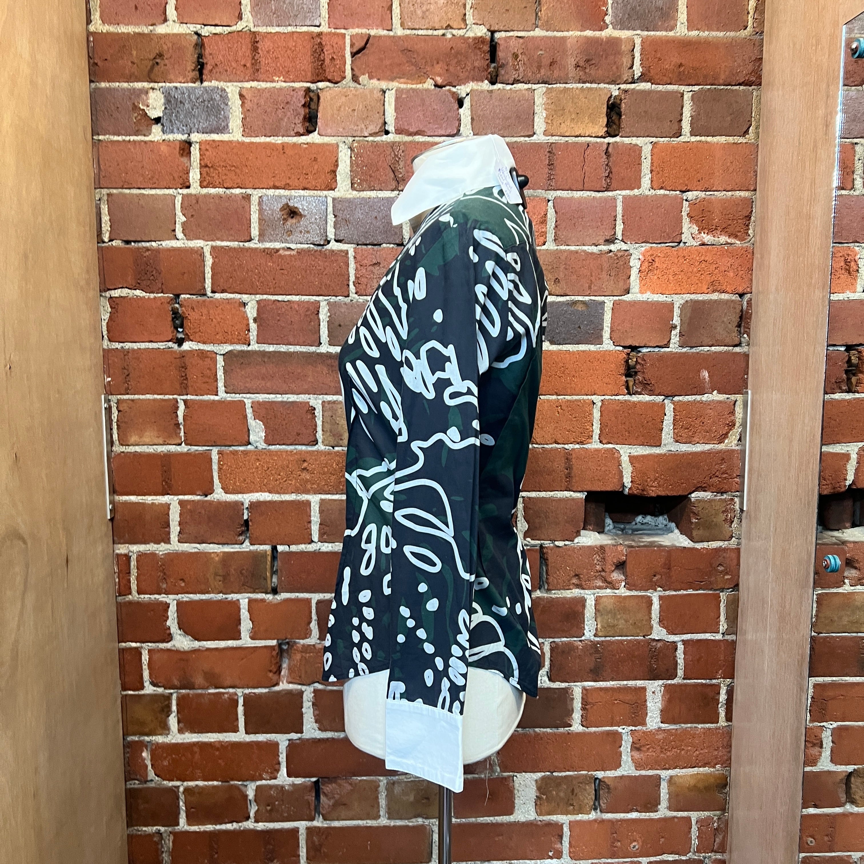 VIVIENNE WESTWOOD banana leaf print shirt