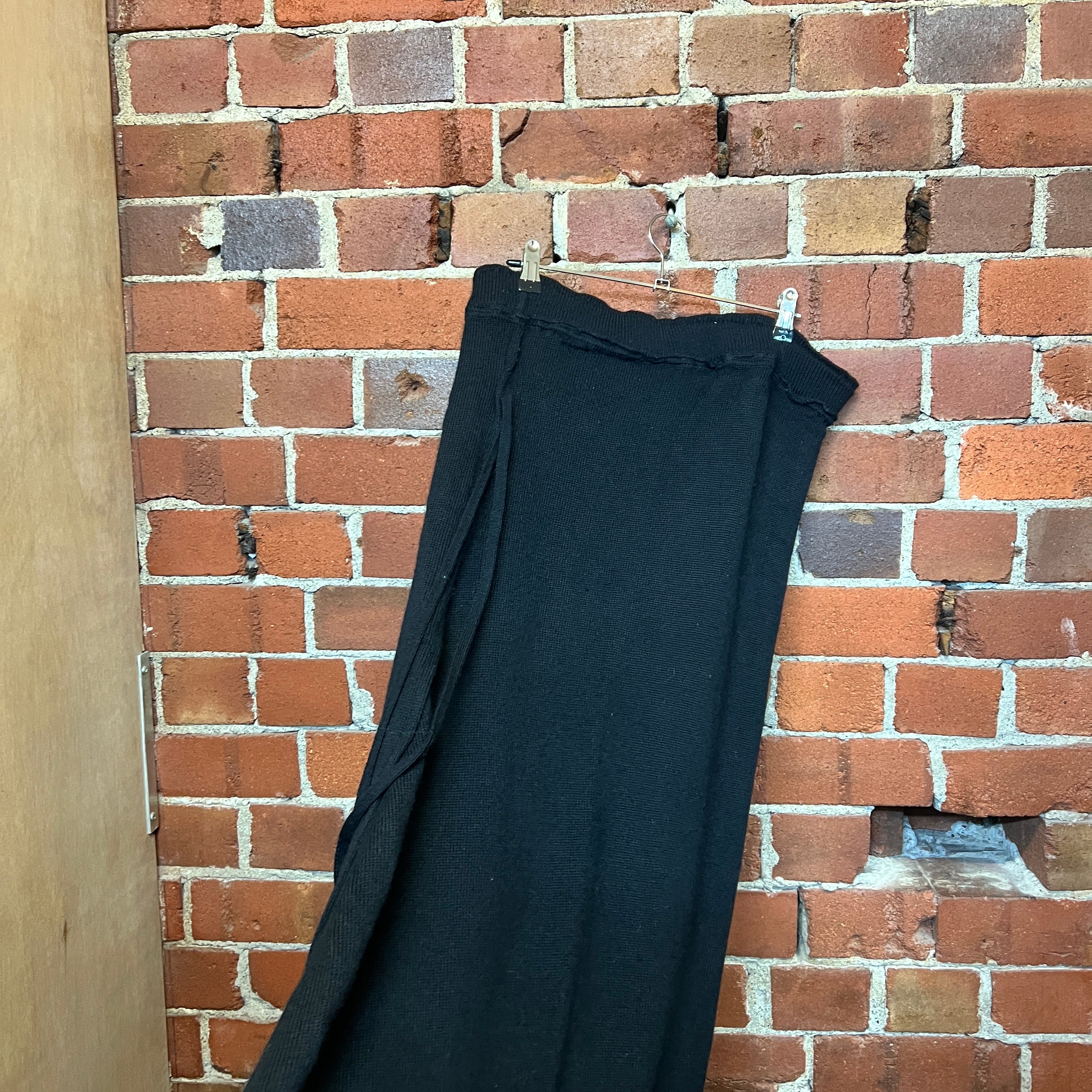 NOMD wool maxi skirt