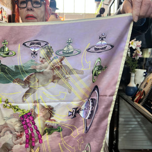 VIVIENNE WESTWOOD BOUCHER silk scarf