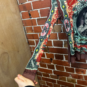 JEAN PAUL GAULTIER 1995 tattoo portrait mesh top – Wellington