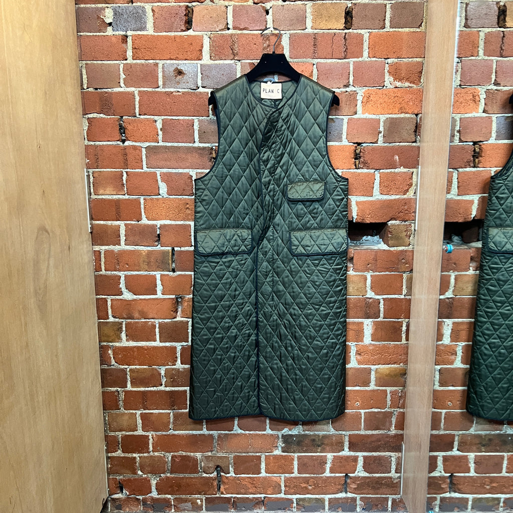 PLAN C quilted gilet