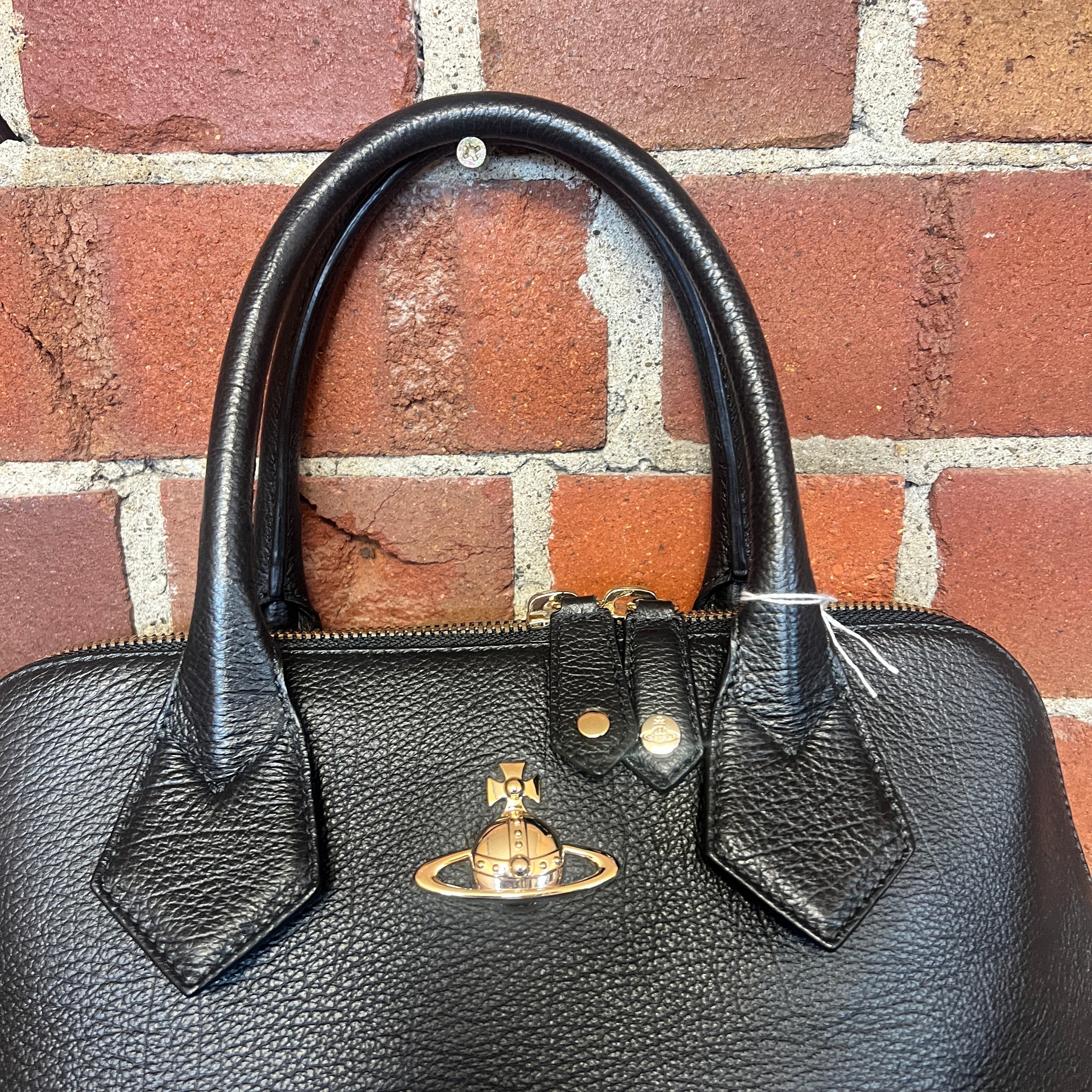 VIVIENNE WESTWOOD leather handbag