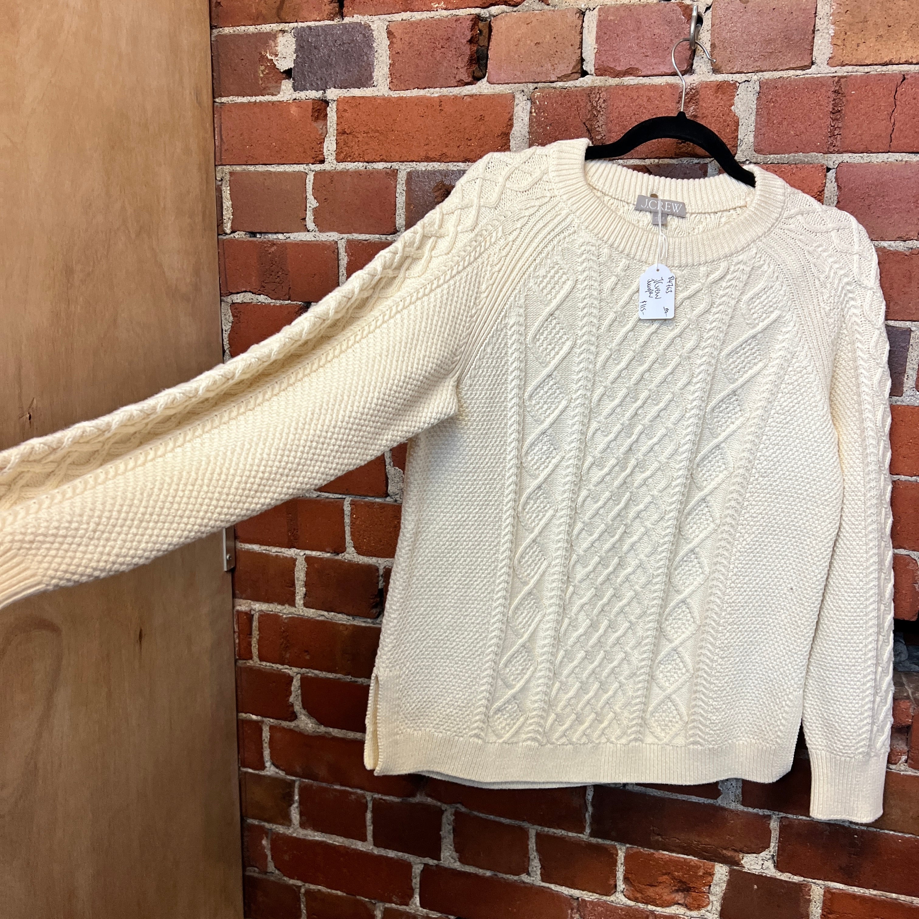 JCREW cotton knit jumper