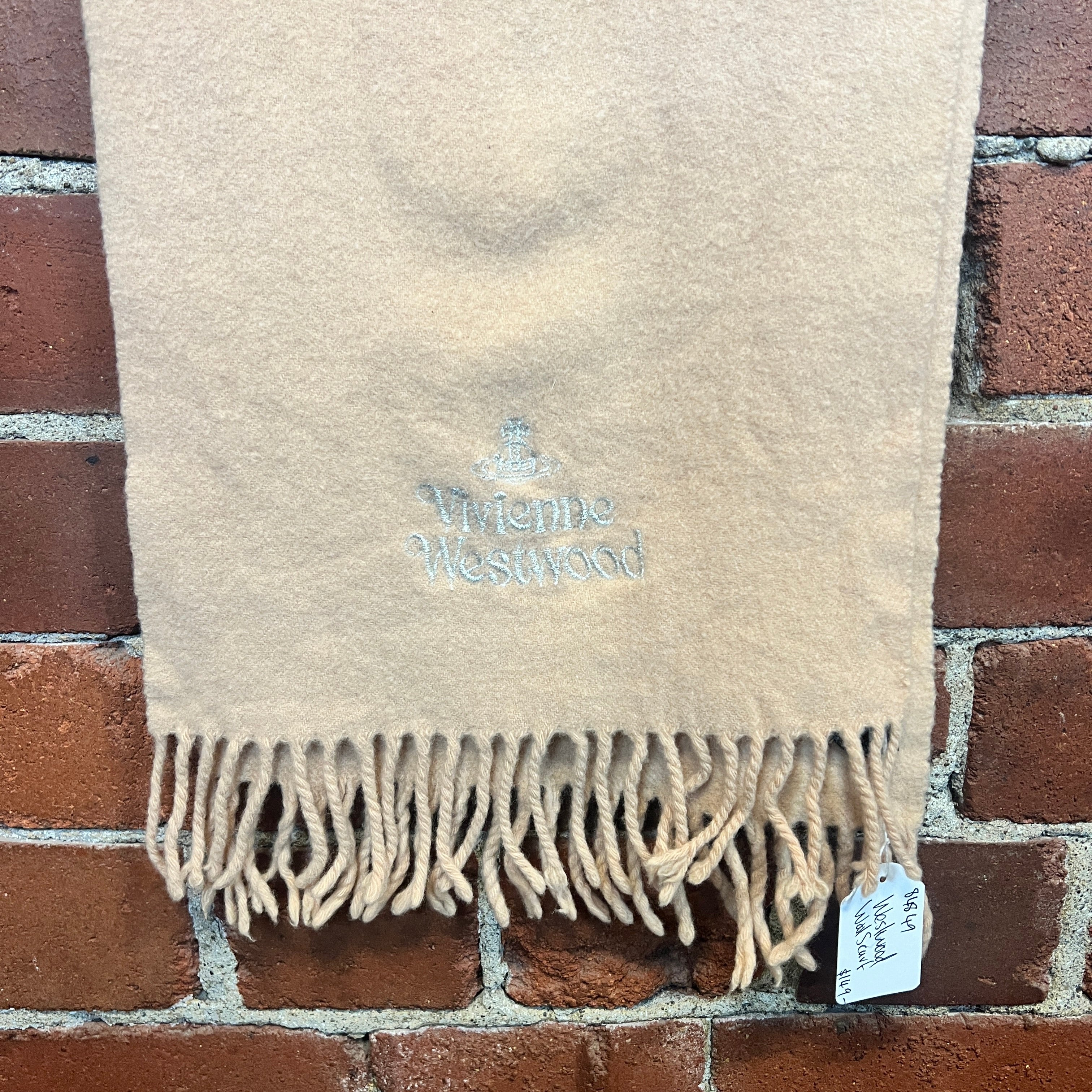 VIVIENNE WESTWOOD wool scarf