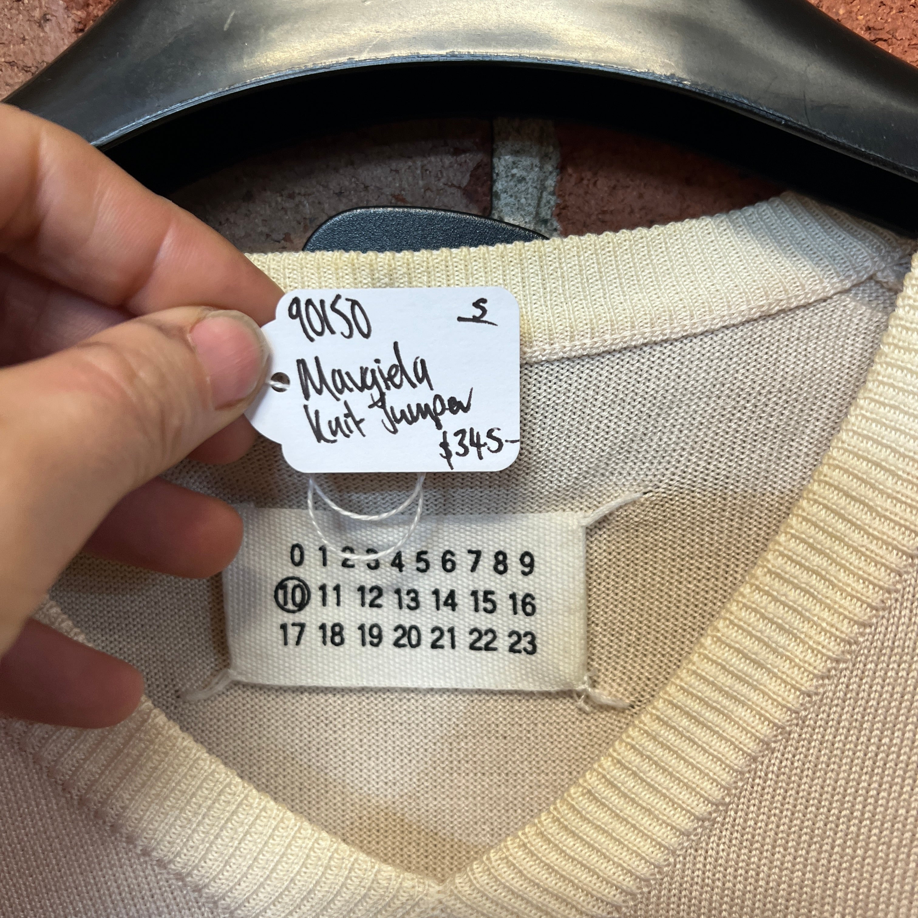 MARTIN MARGIELA fine knit jumper