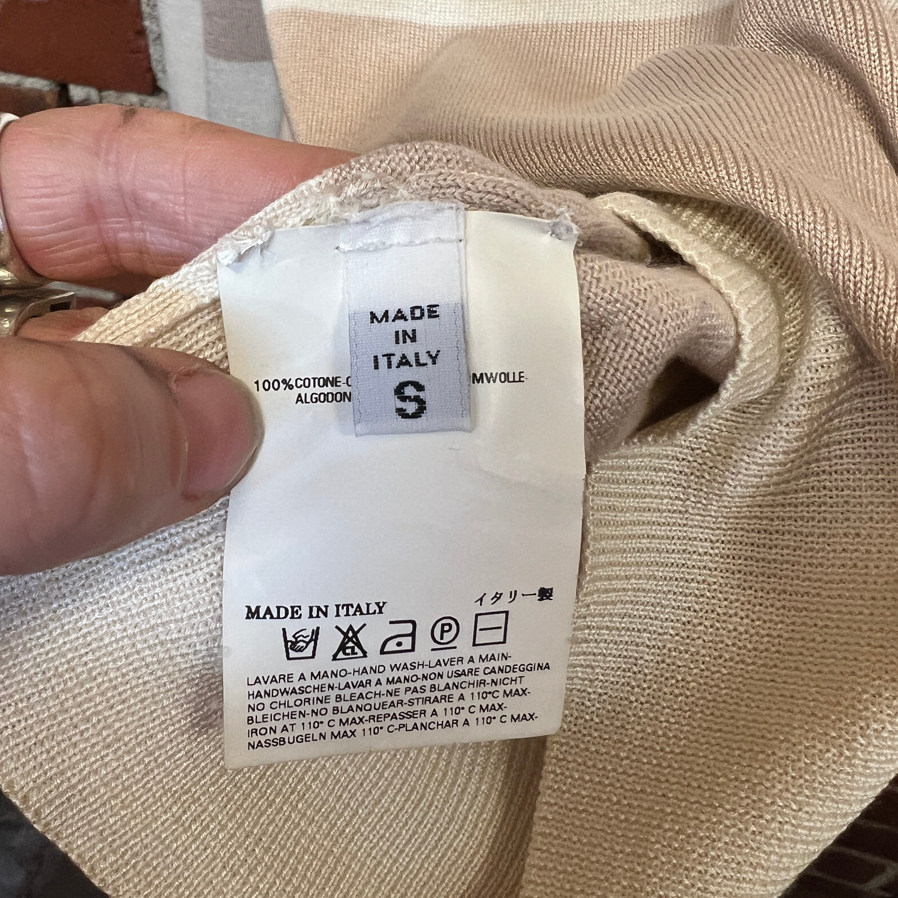 MARTIN MARGIELA fine knit jumper