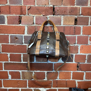 DIESEL Y2K leather studded handbag