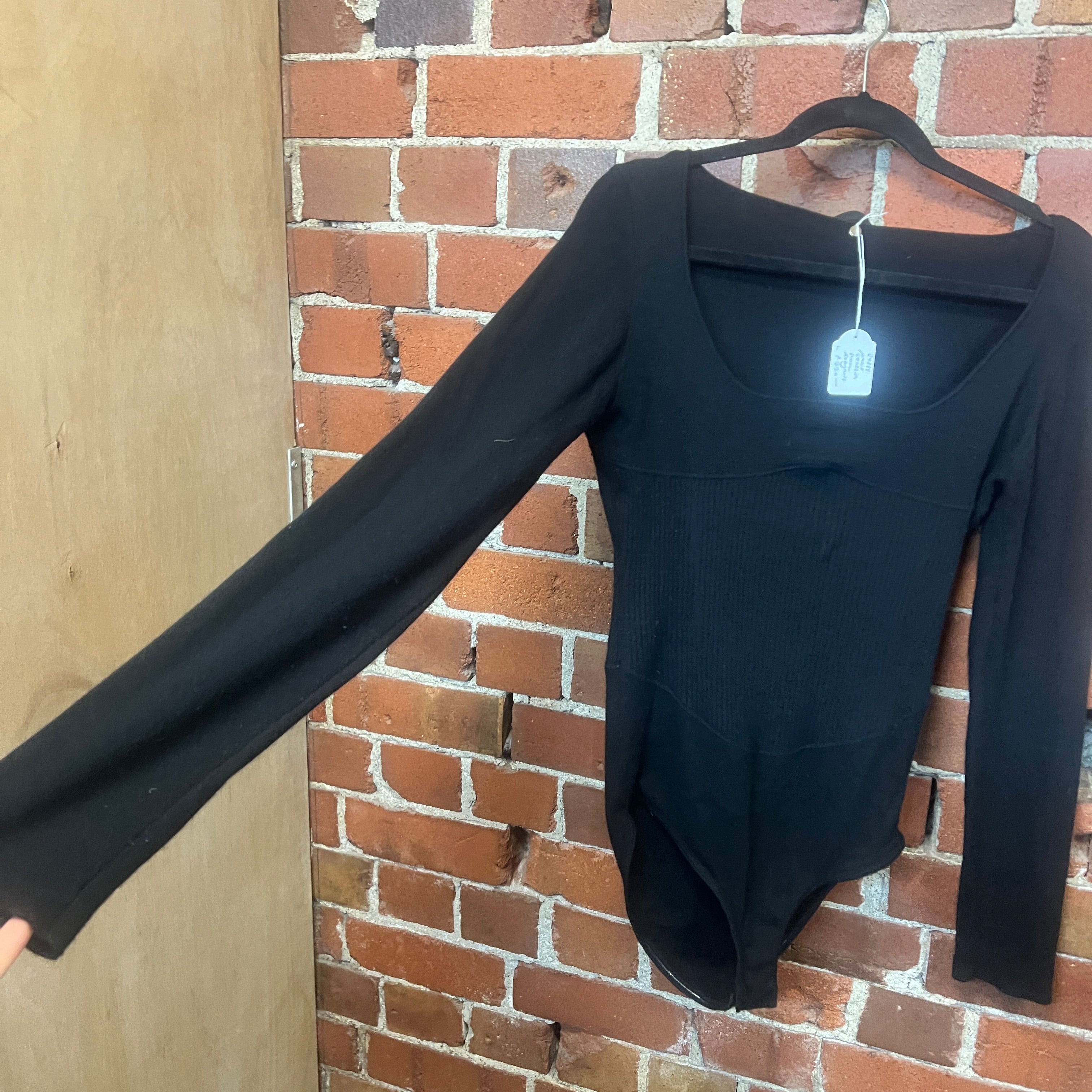 PARIS GEORGIA cashmere bodysuit