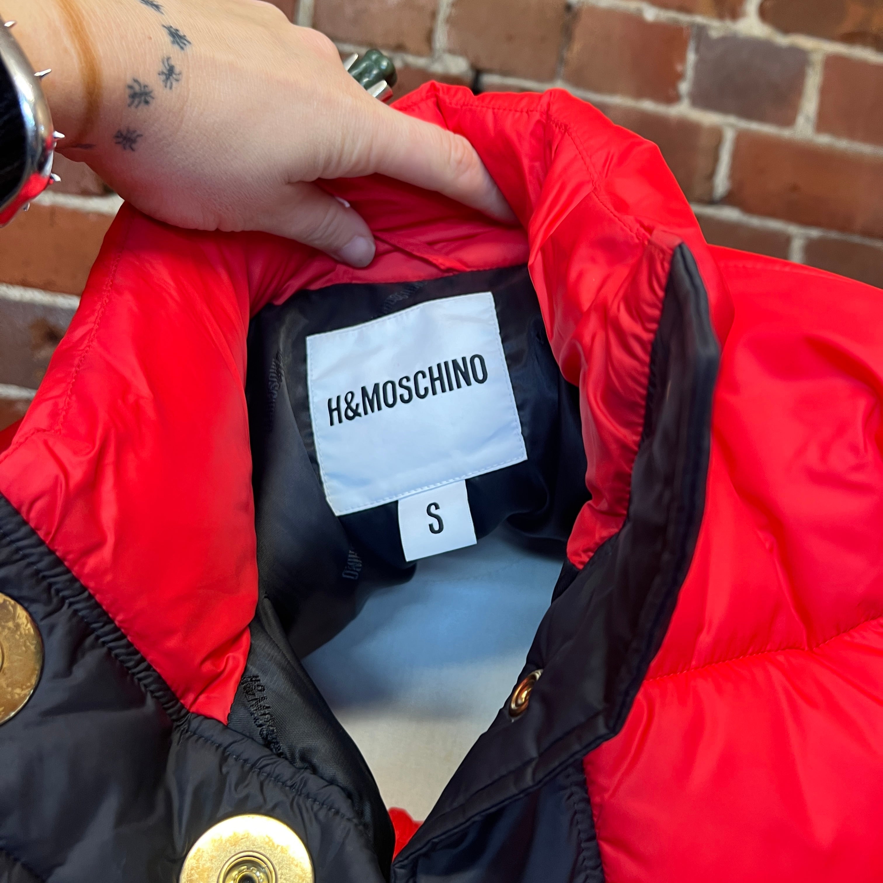 MOSCHINO H&M PUFFER JACKET