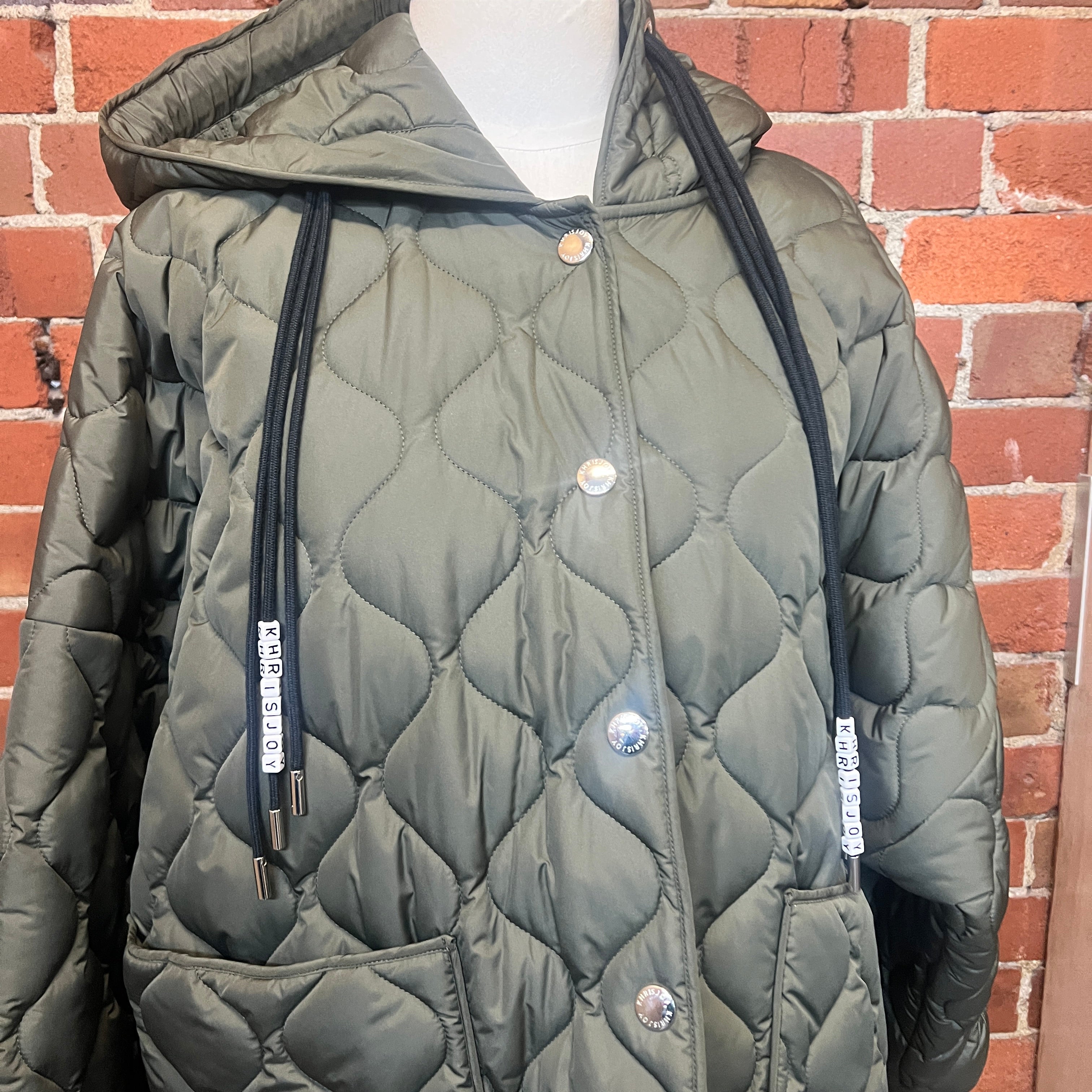 KHRISJOY quilted puffer jacket