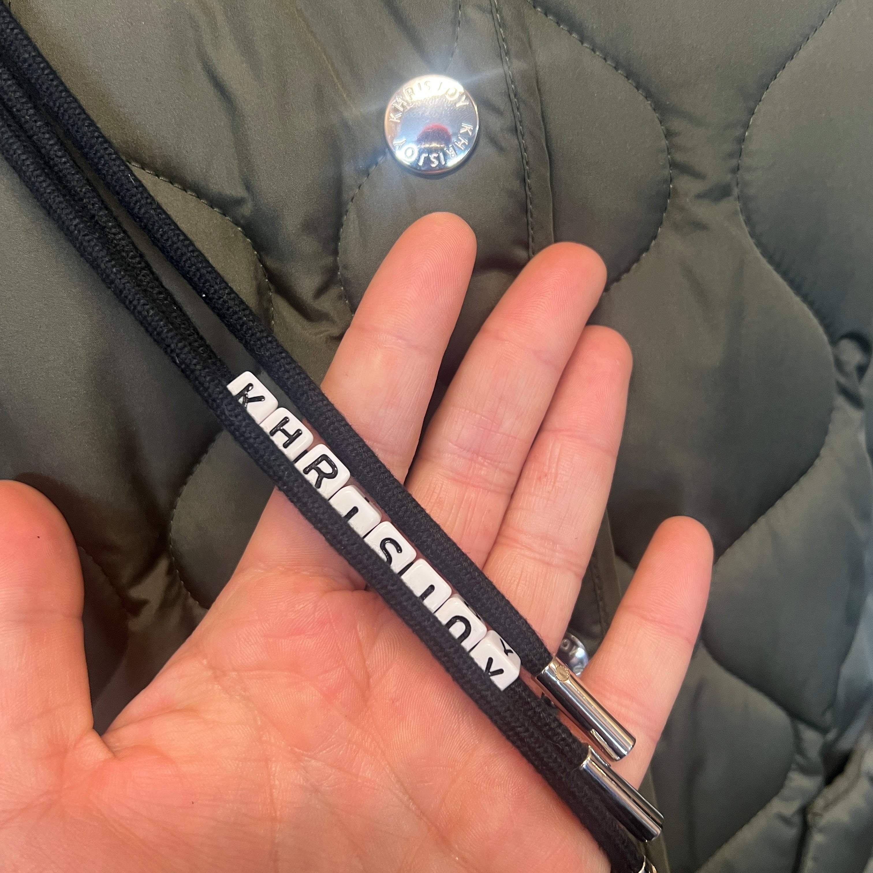 KHRISJOY quilted puffer jacket