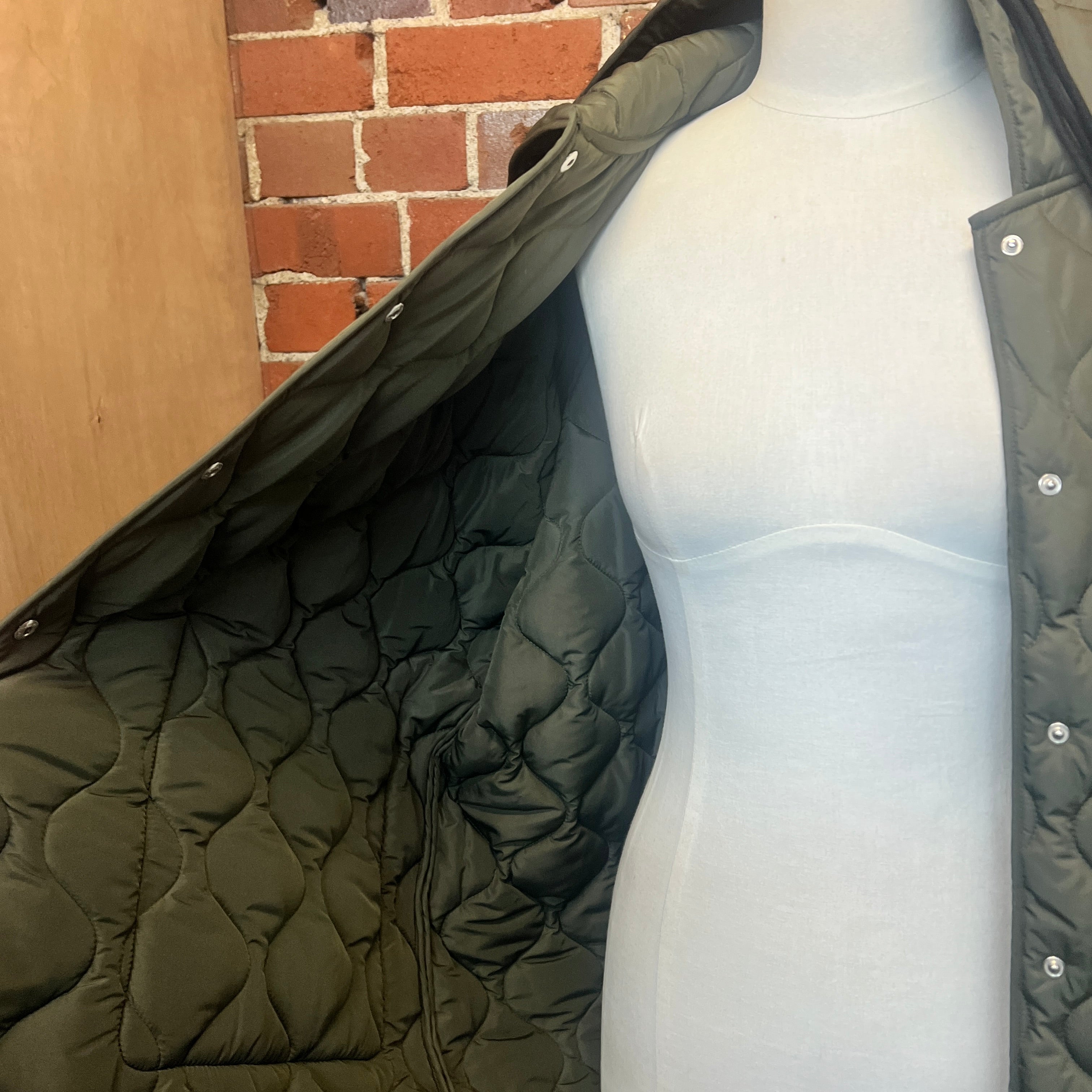 KHRISJOY quilted puffer jacket