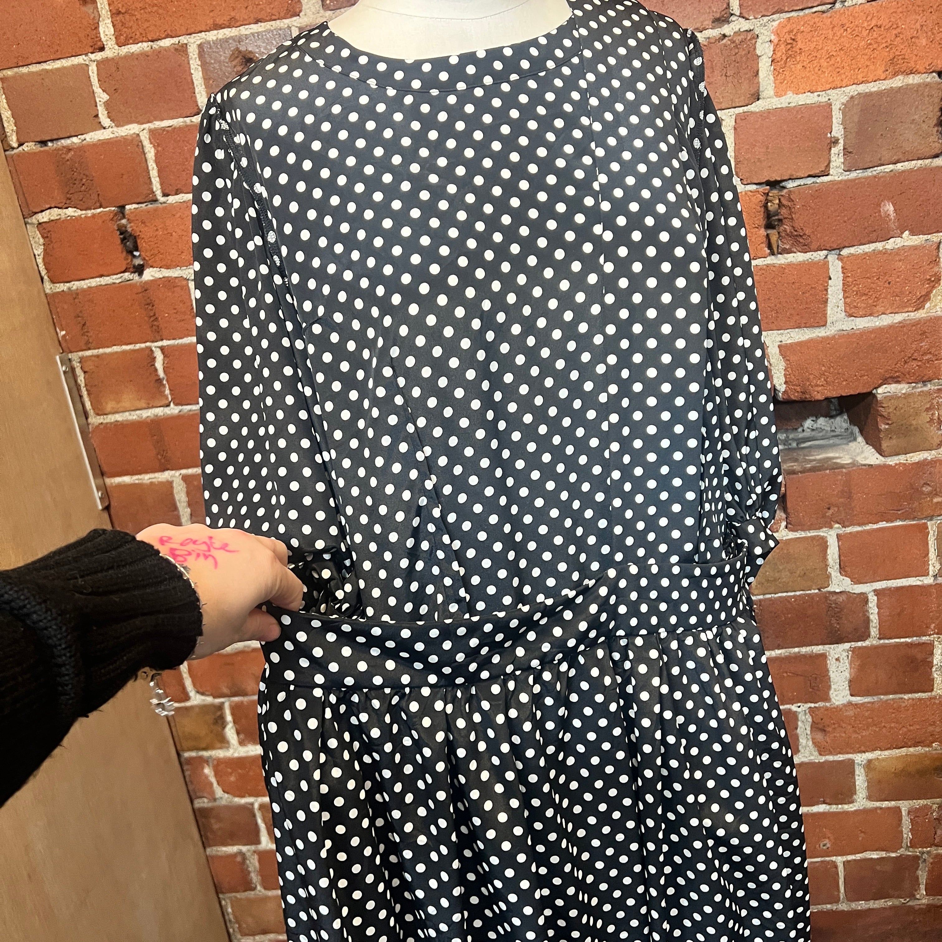 COMME DES GARCONS polka dot dress