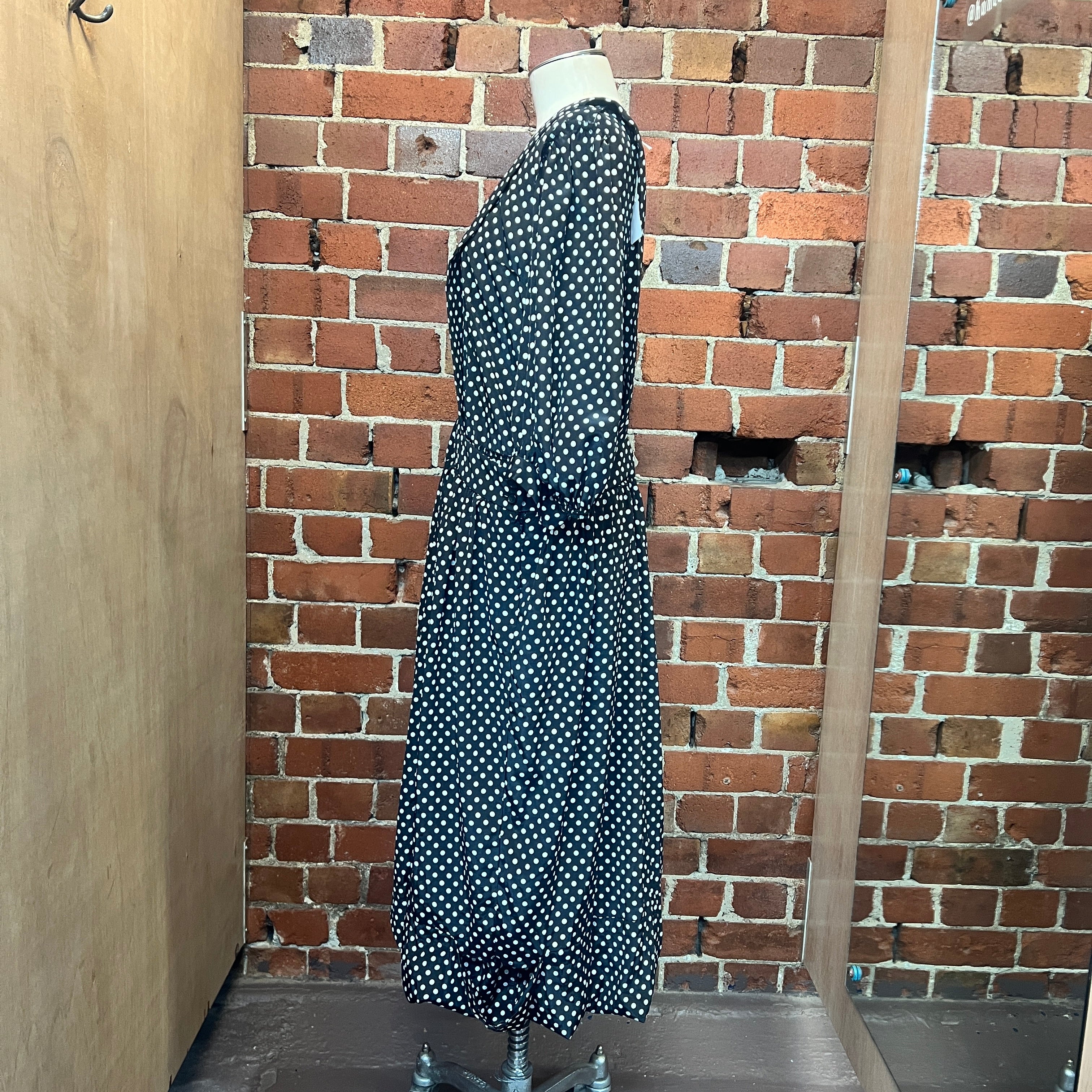 COMME DES GARCONS polka dot dress