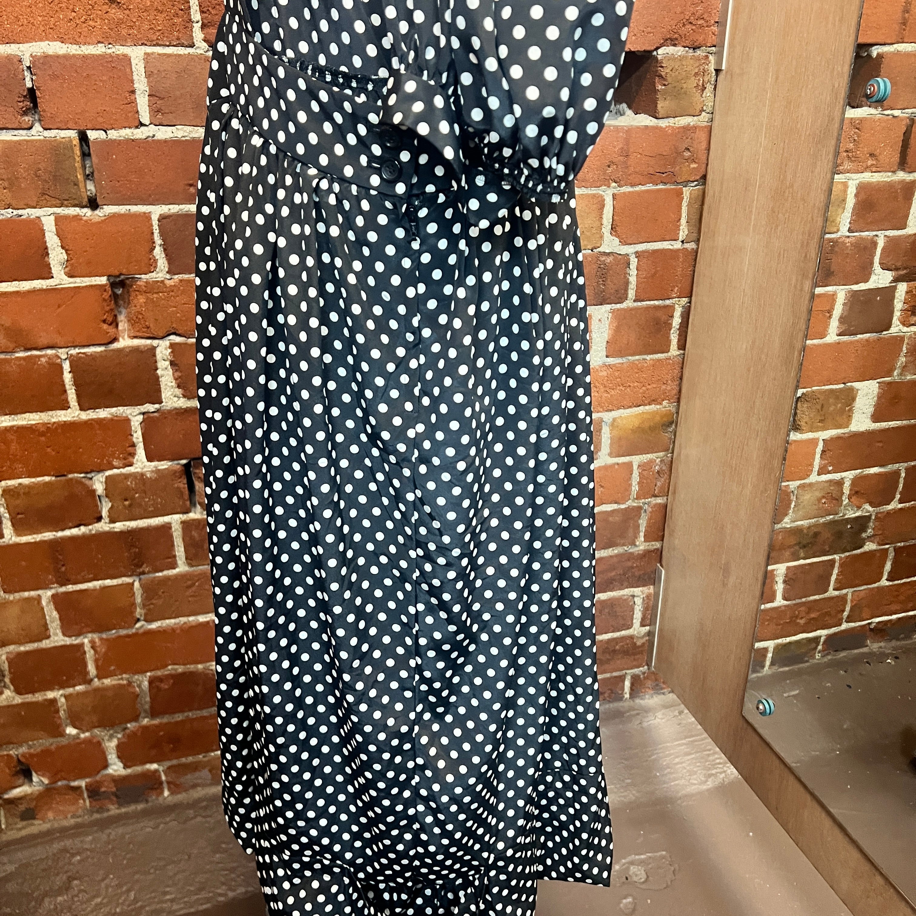 COMME DES GARCONS polka dot dress