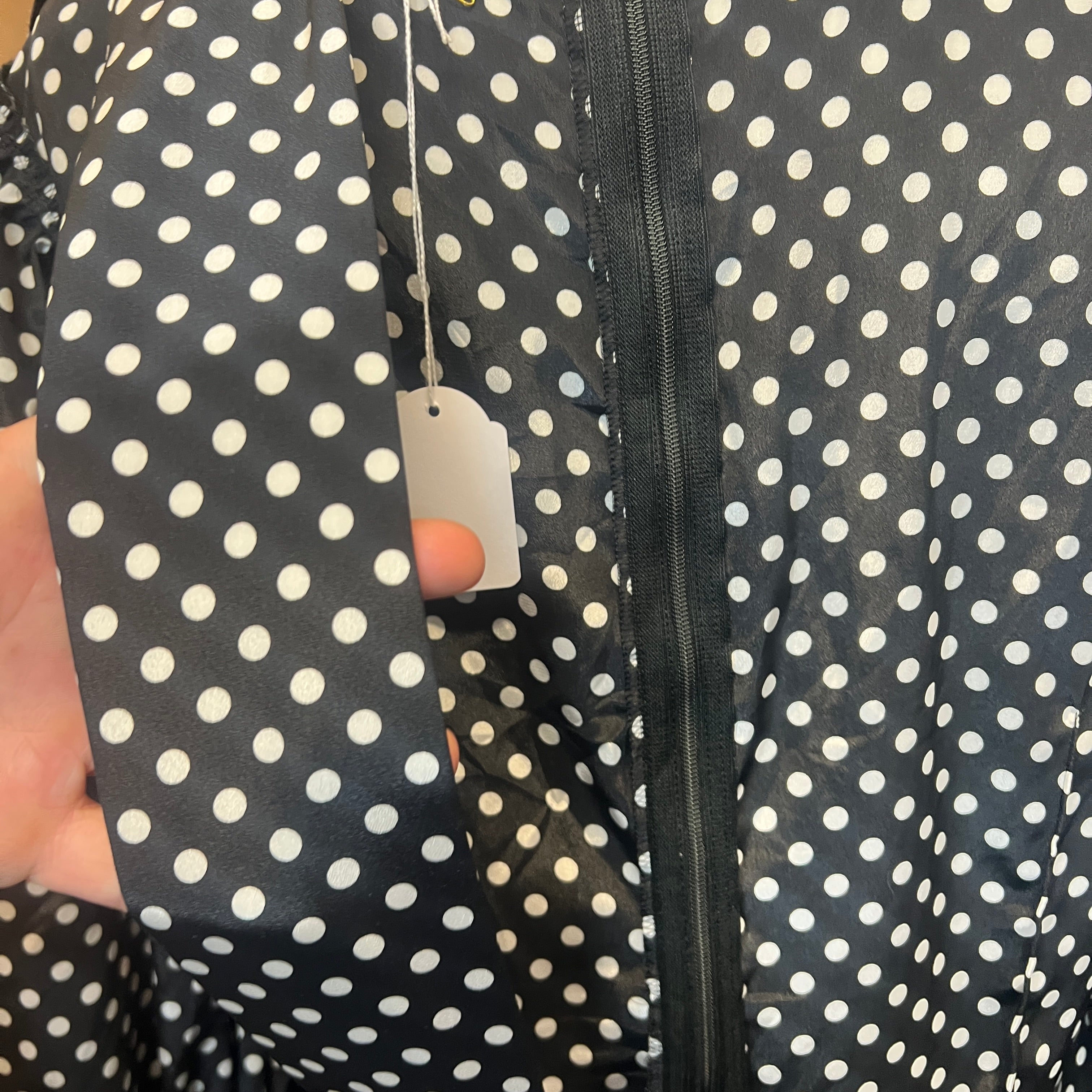 COMME DES GARCONS polka dot dress
