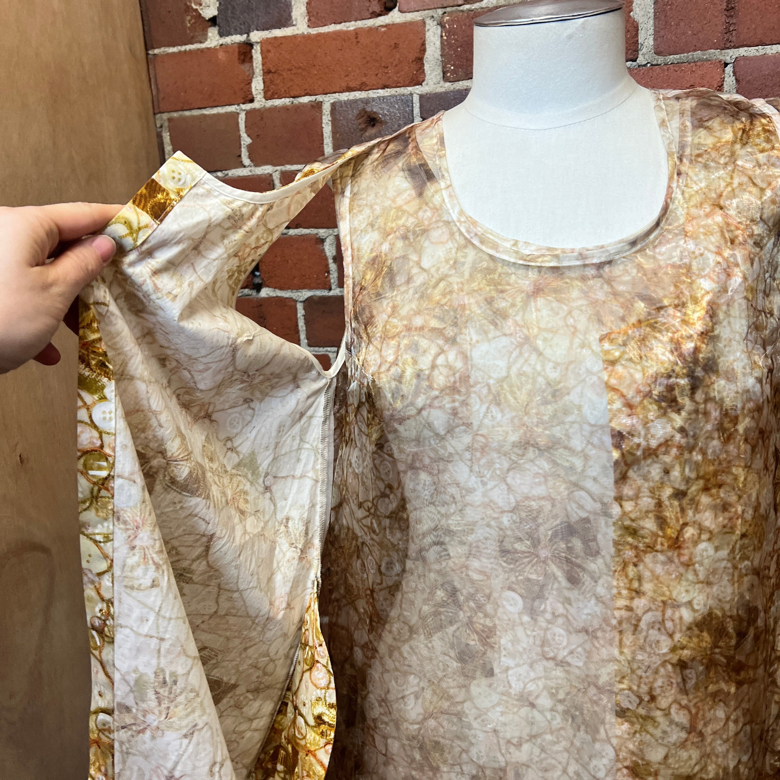 COMME DES GARCONS triple layer dress