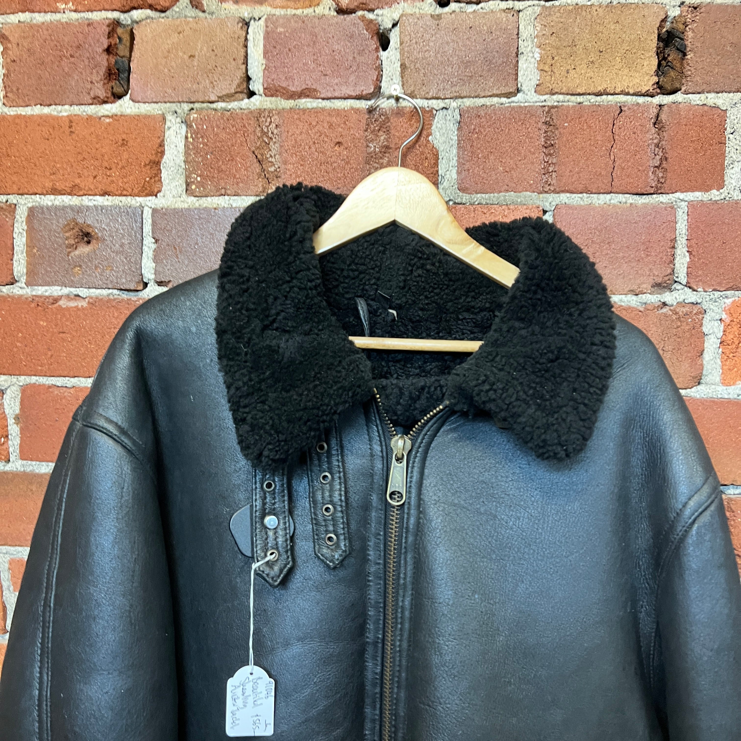 SHEARLING Aviator jacket