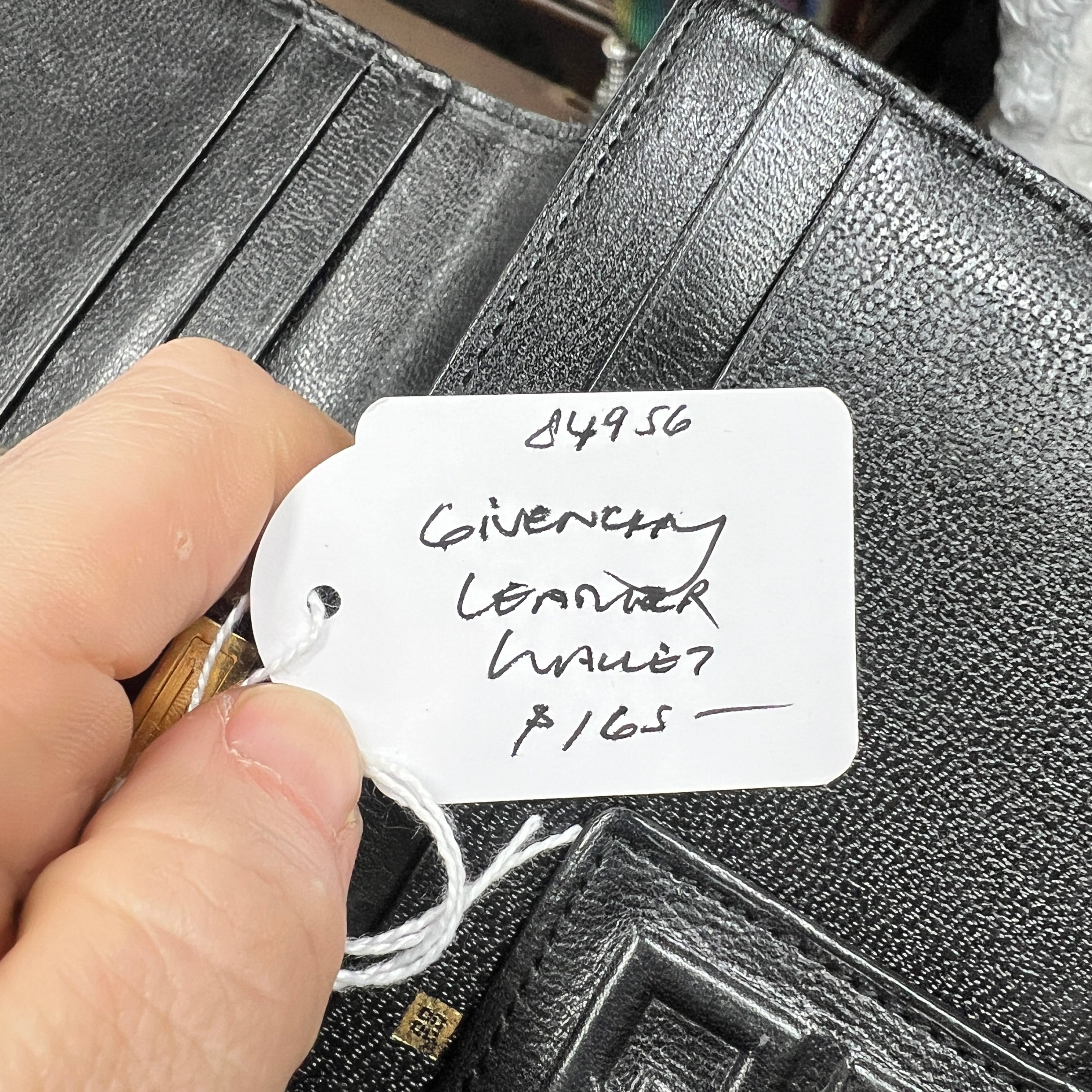 GIVENCHY leather wallet