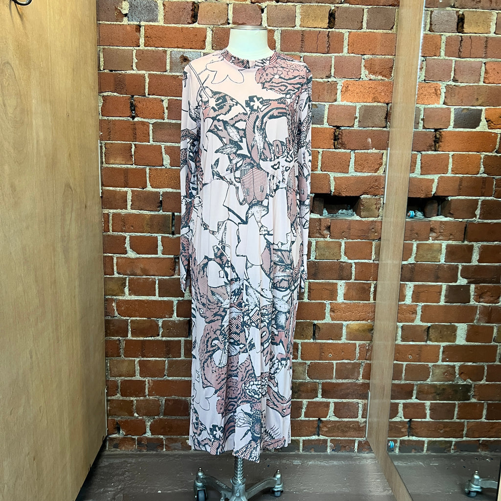 NOM-D mesh printed dress