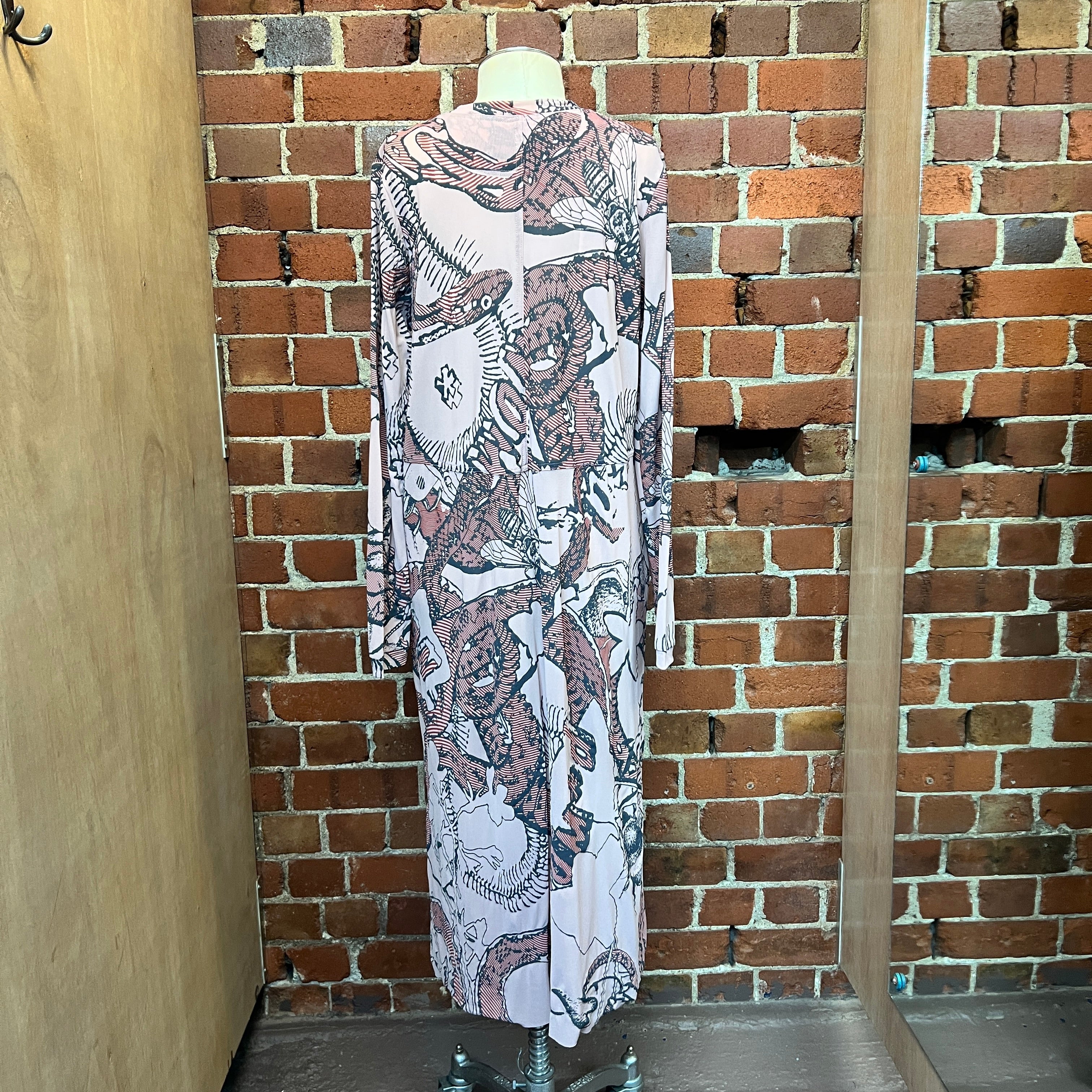 NOM-D mesh printed dress